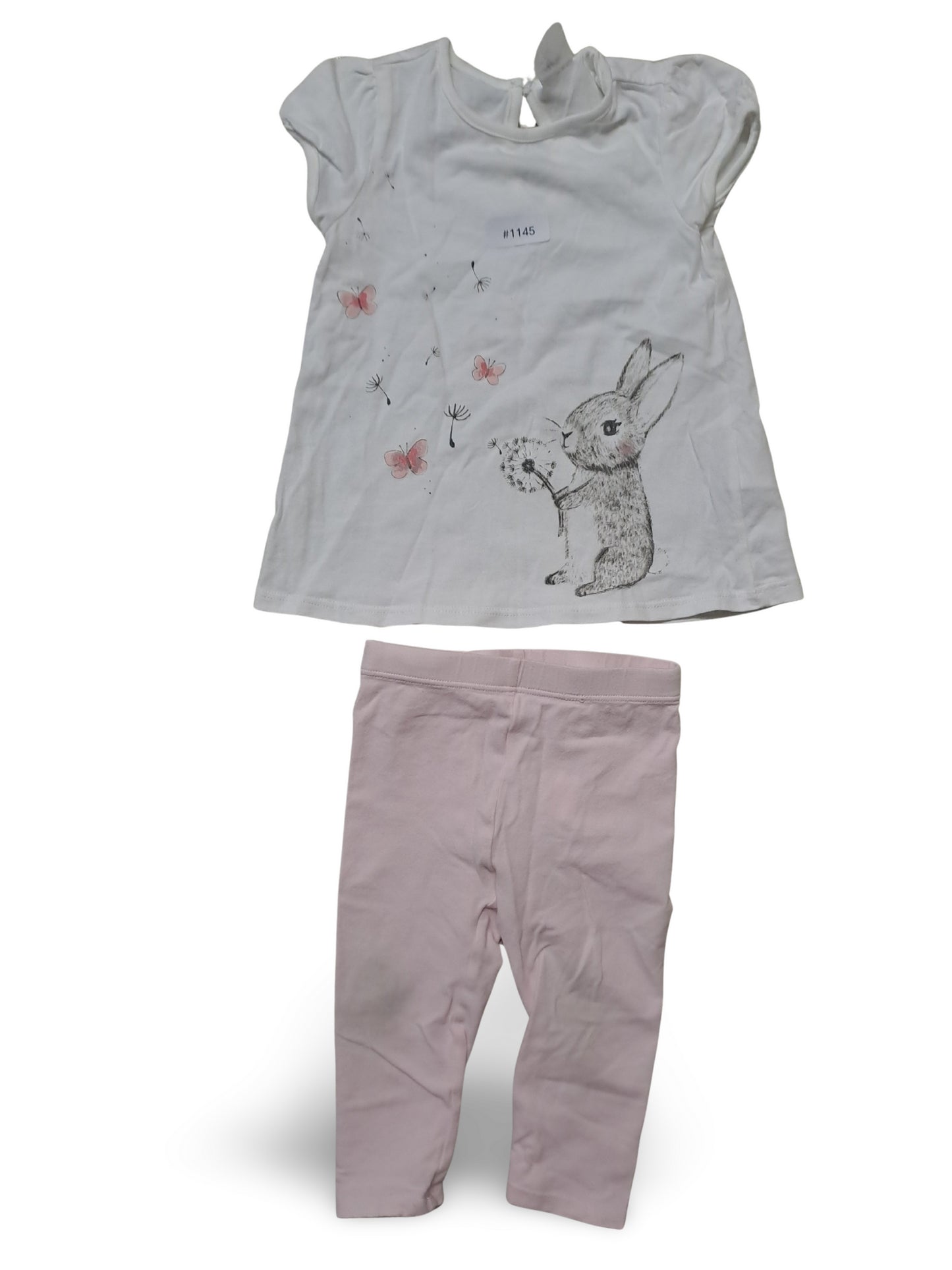 2er Set T-Shirt und Leggings - Gr. 74