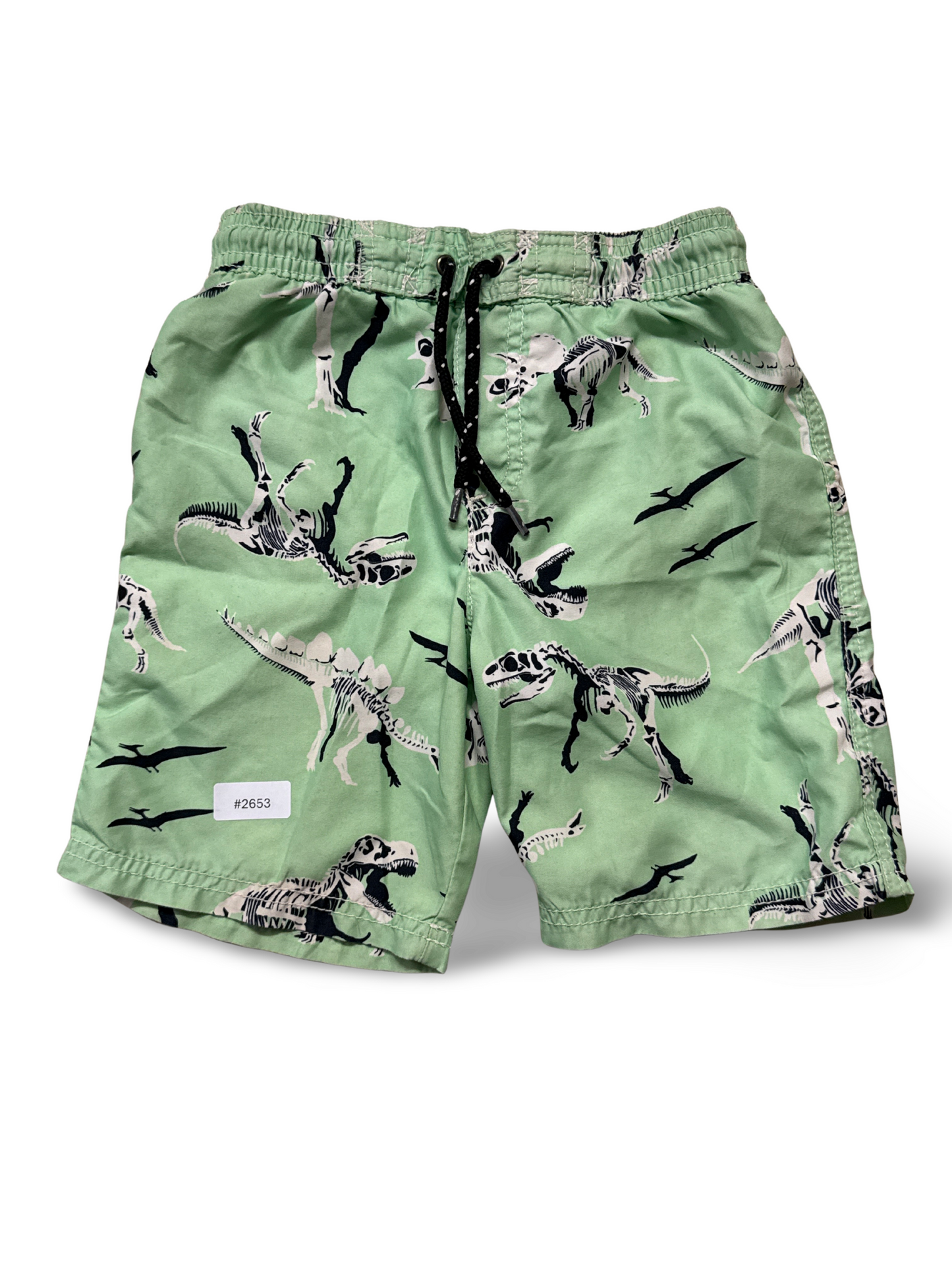 Badeshorts mit Dinosaurier-Skelett - Gr. 104