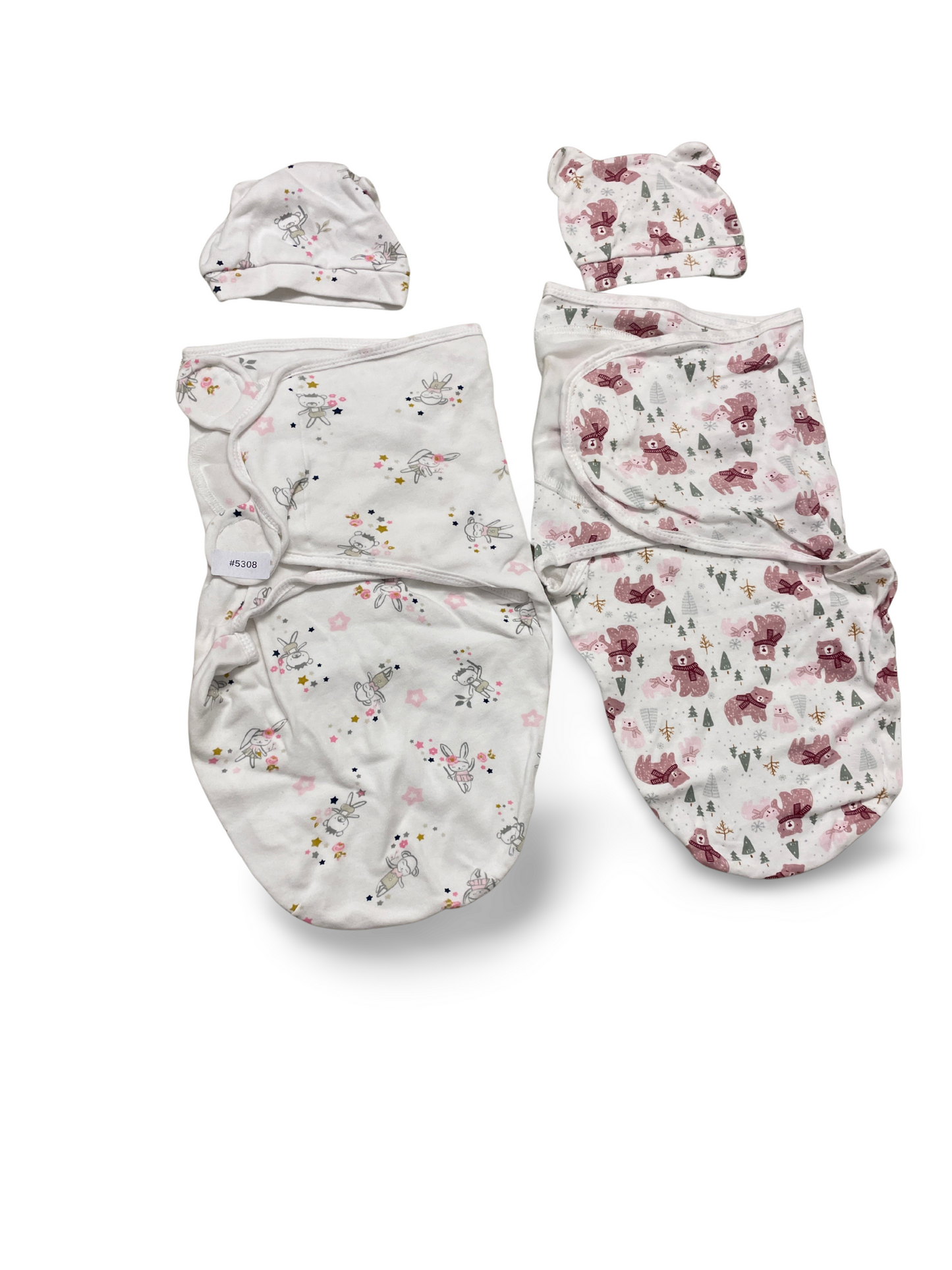 2er Bundle Pucksack mit Mütze - Gr. 56