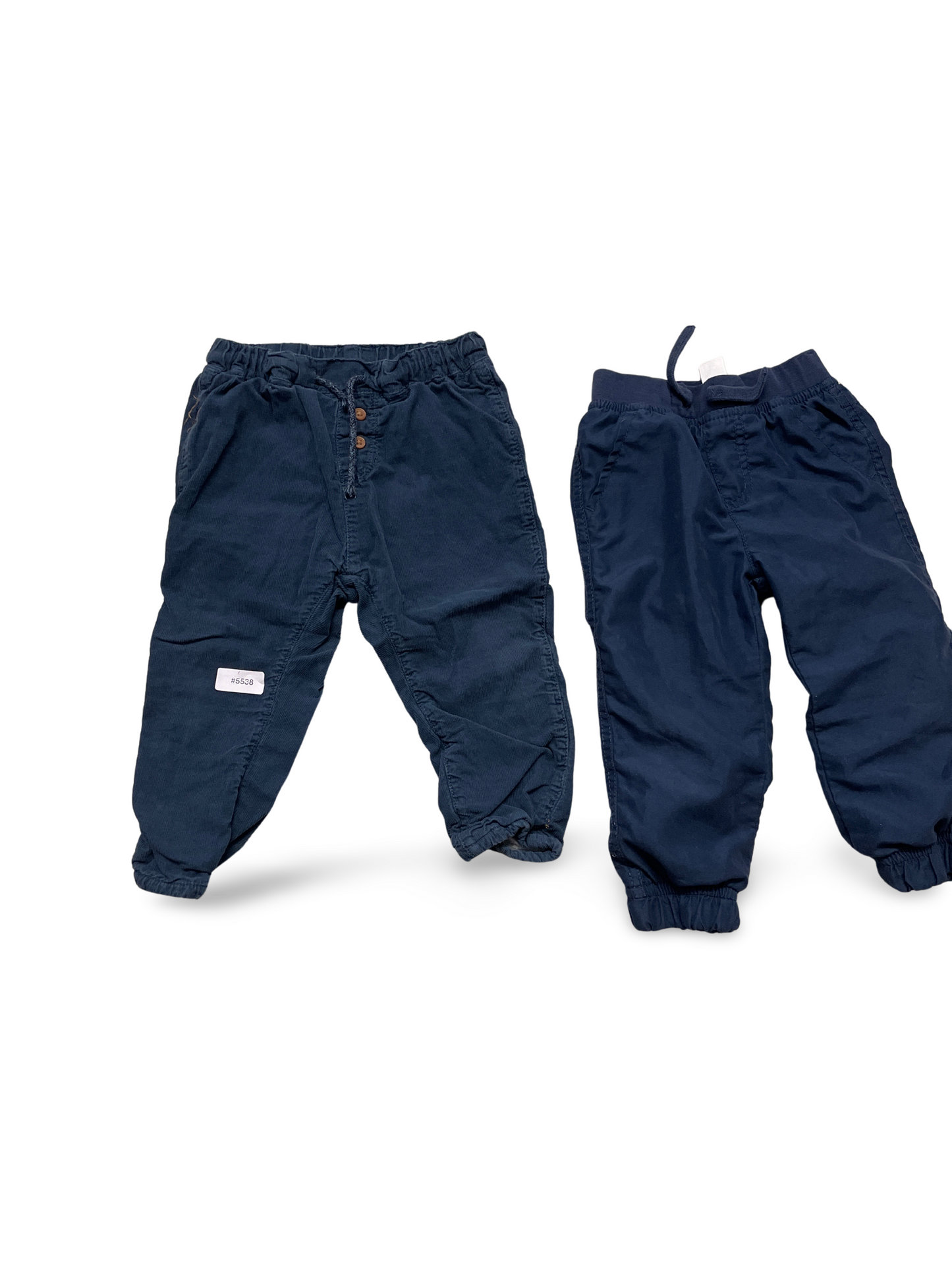 2er Bundle Jogginghosen Dunkelblau - Gr. 86
