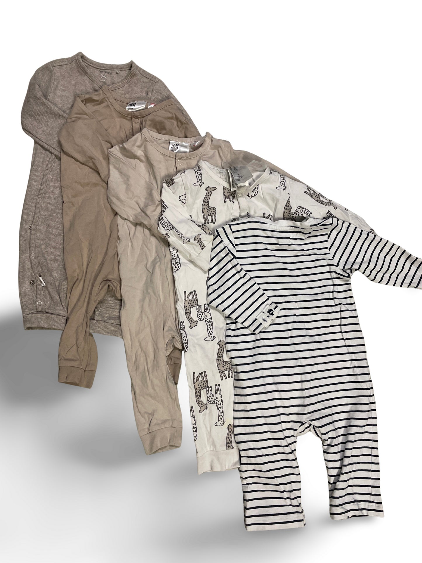 5er Bundle - Strampler lang - Gr. 68