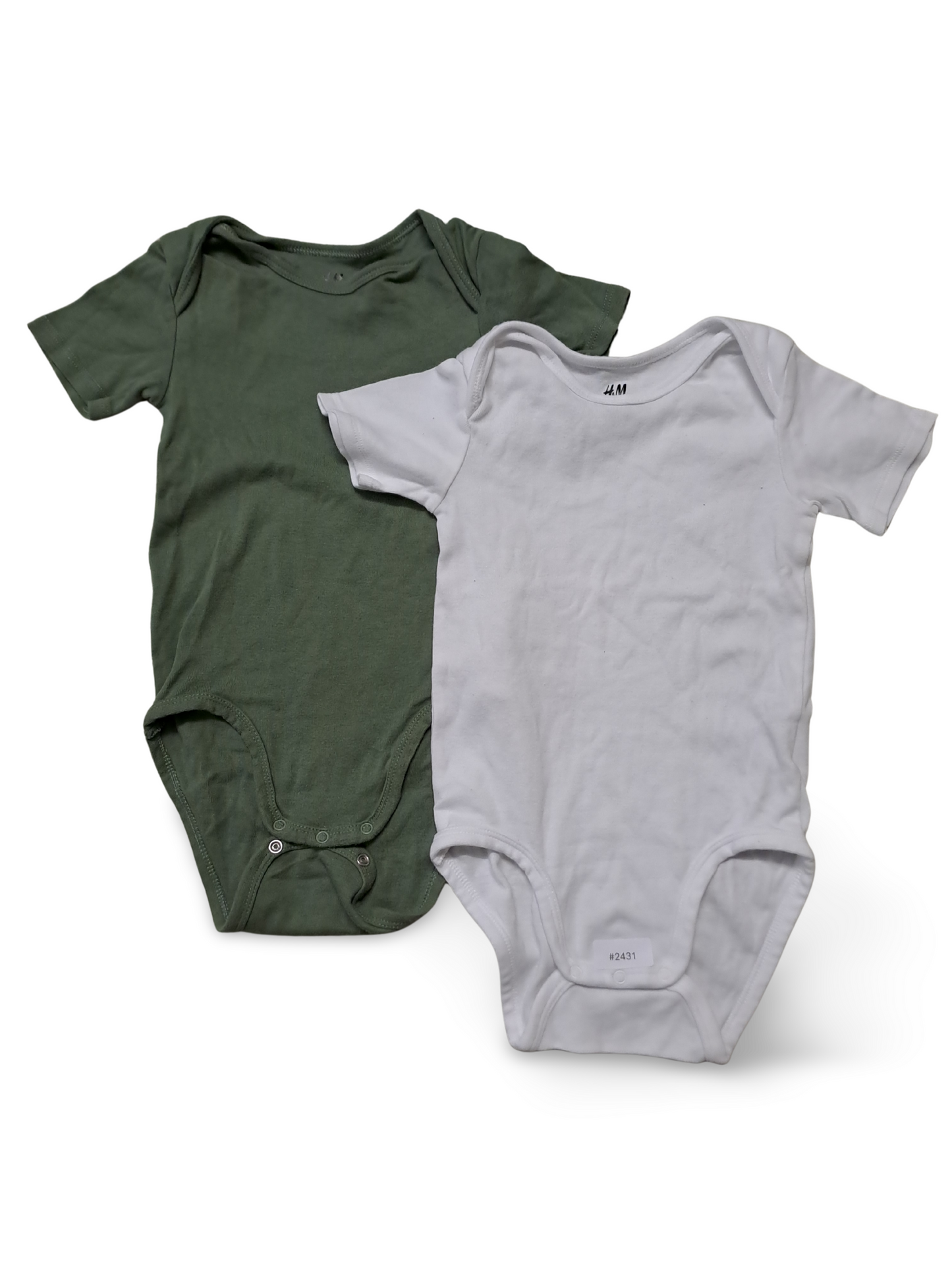 2er Bundle Kurzarm Bodys - Gr. 92