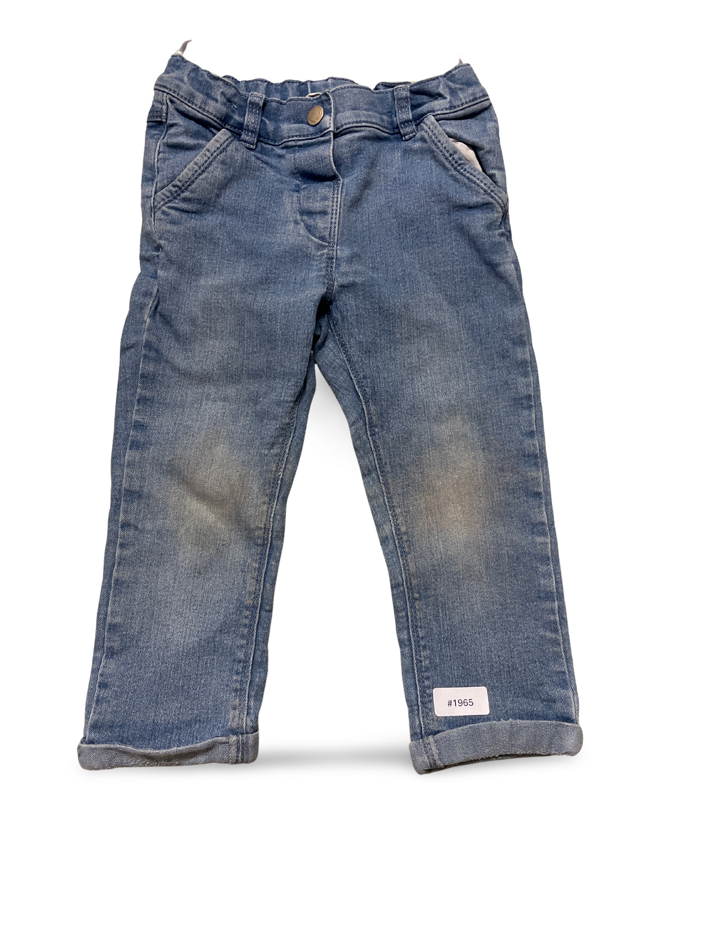 Hellblaue Jeanshose - Gr. 92