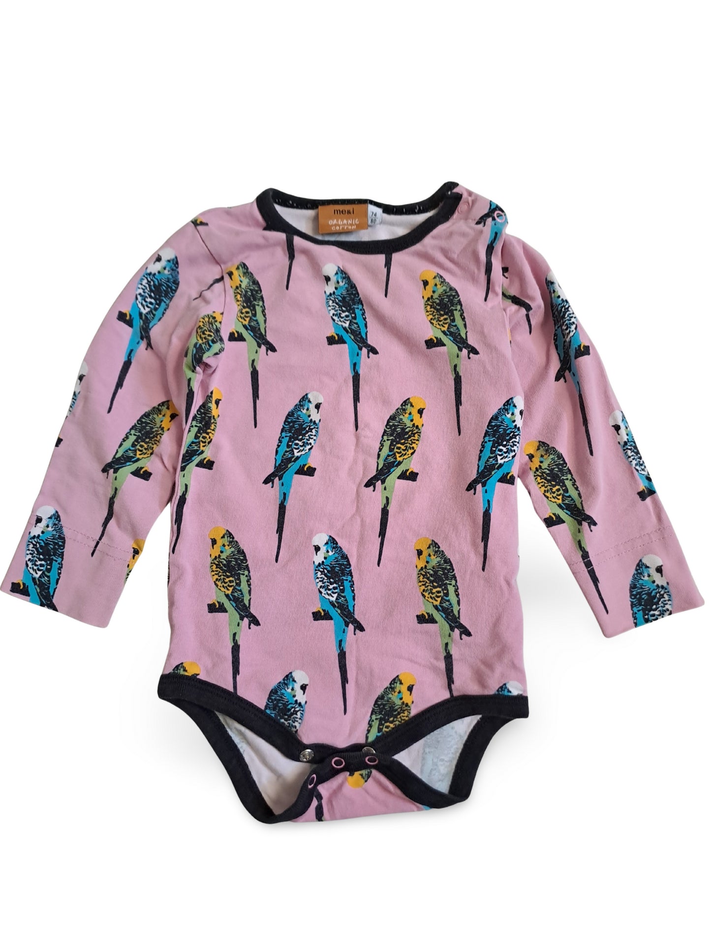 Body Vögel - Gr. 74/80