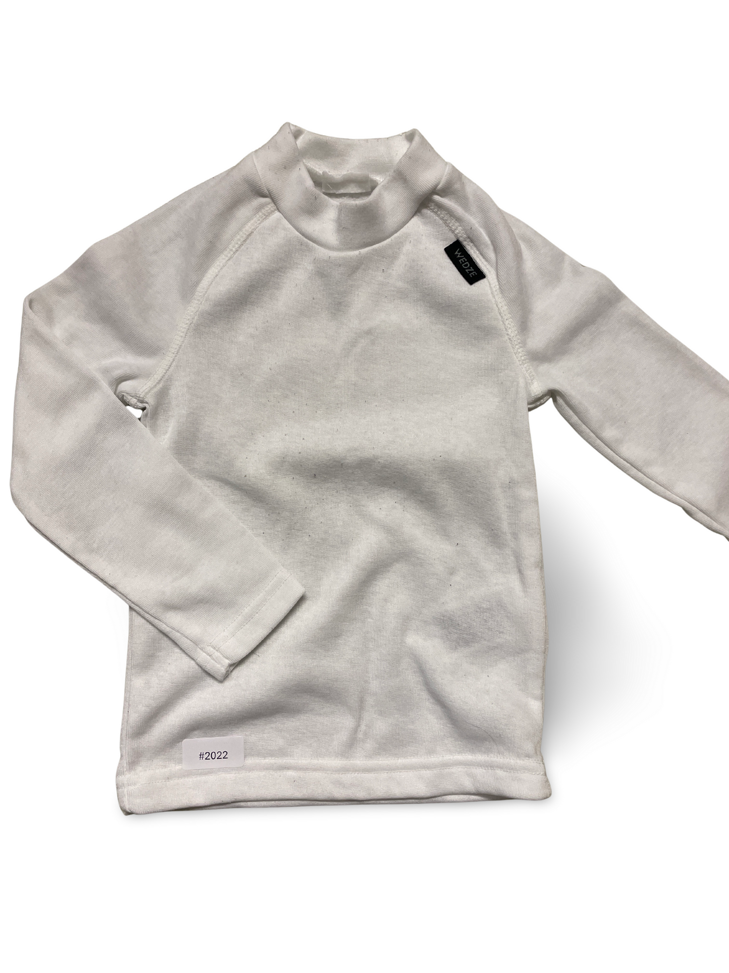 Weisses Langarmshirt - Gr. 86