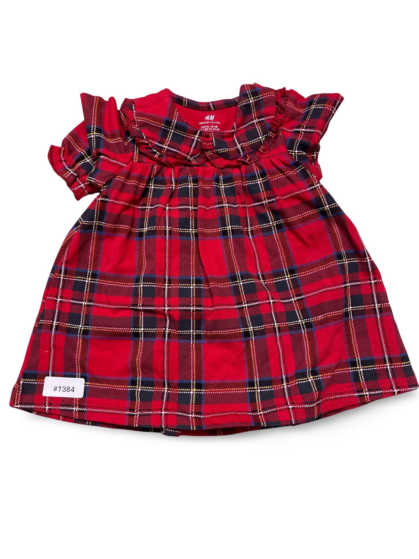 Kleid mit Karomuster - Gr. 56