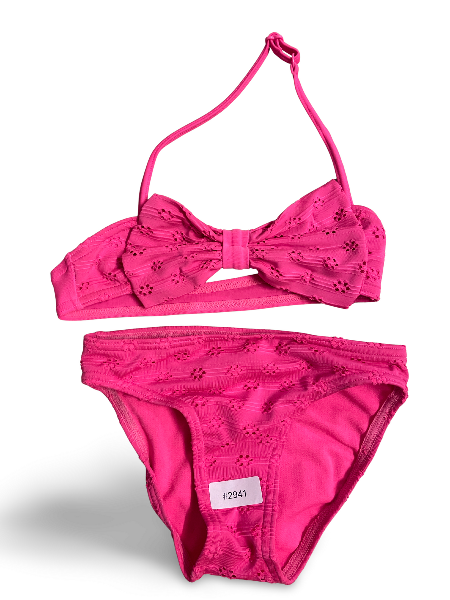 Pinkes Bikini-Set mit Schleife - Gr. 92