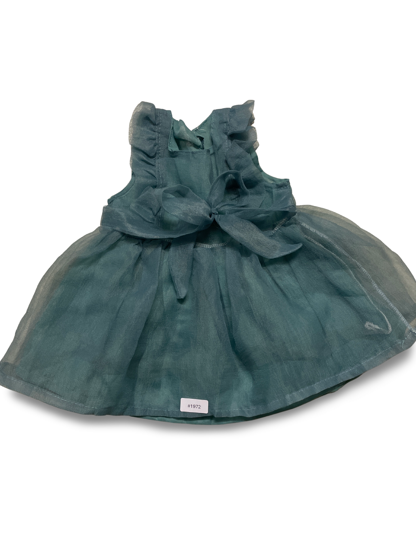 Festliches Tüllkleid mit Schleife - Gr. 86