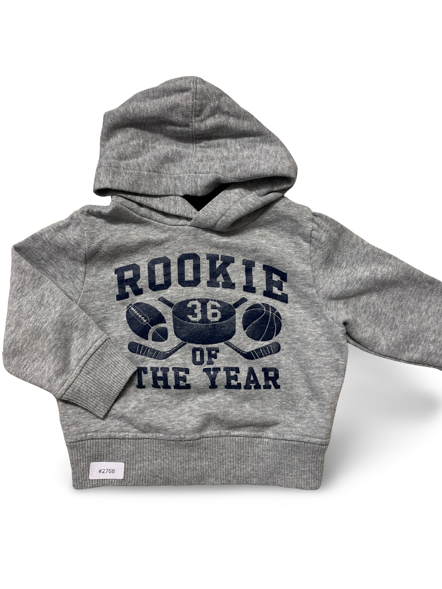 Kapuzensweatshirt mit Sportprint - Gr. 86