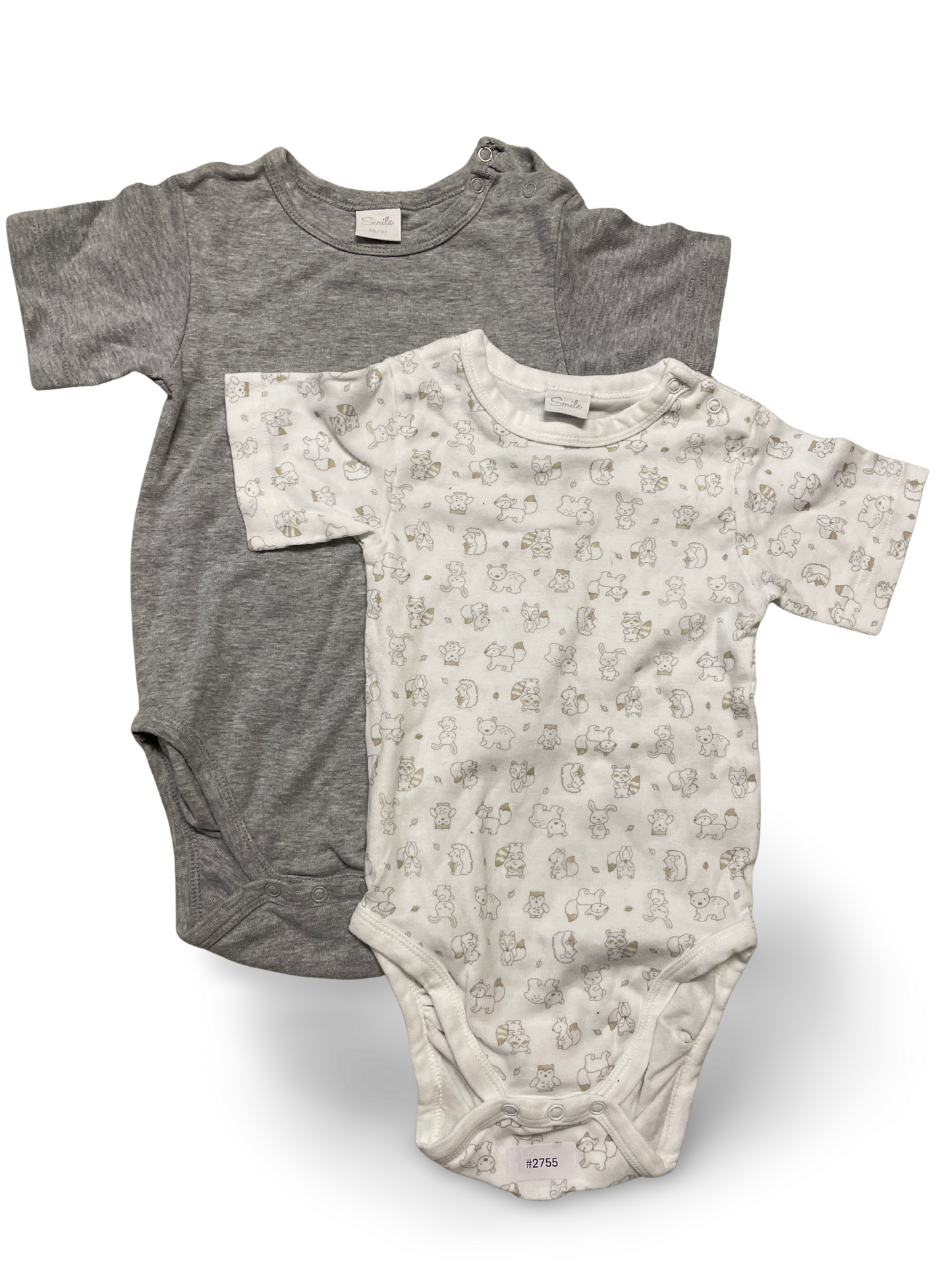 2er Bundle Kurzarm-Bodys - Gr. 86