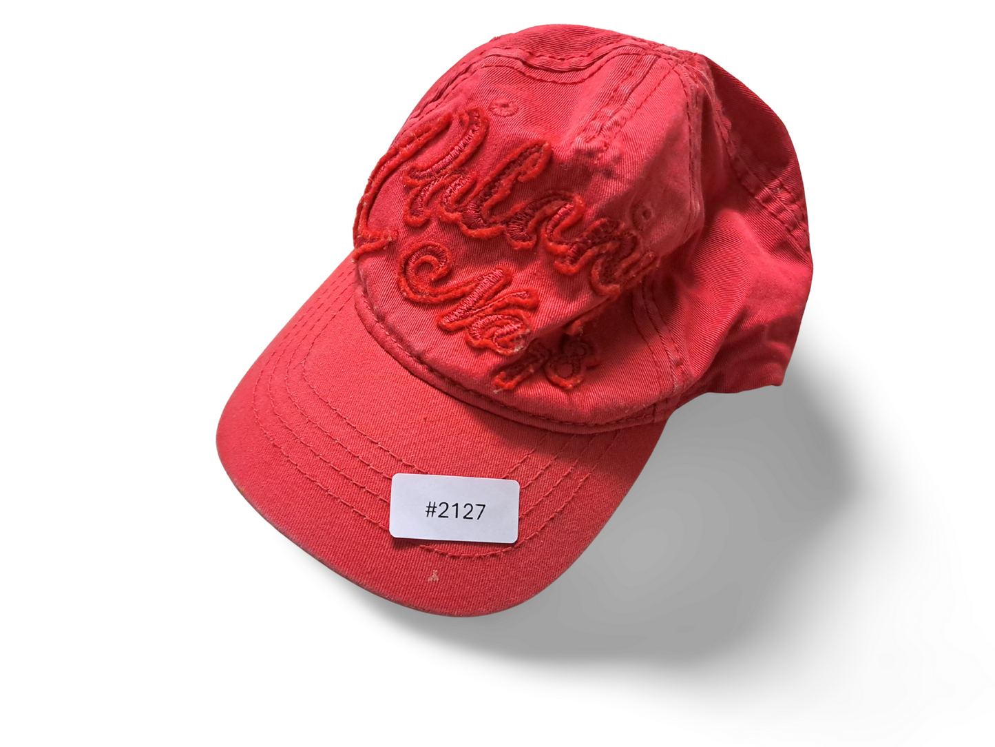 Rote Baseballkappe mit Stickerei - Gr. 86