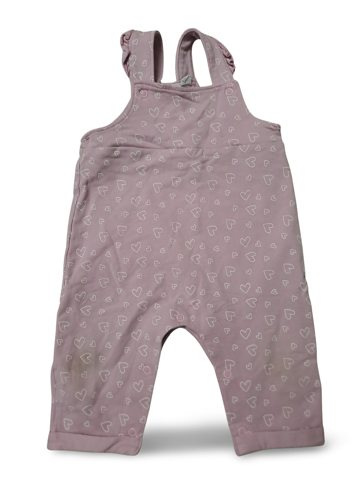 Latzhose Herzen - Gr. 62