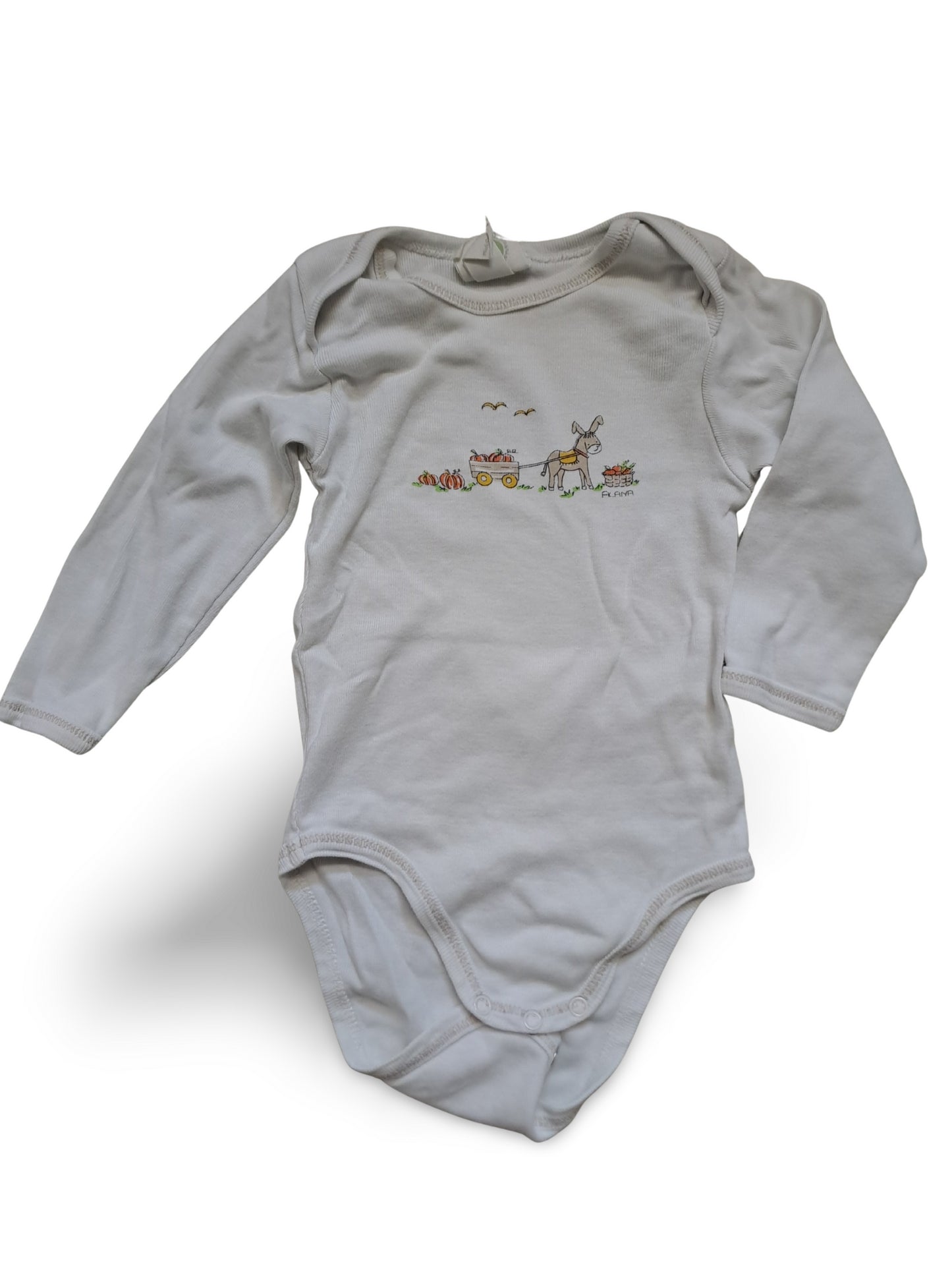 Long donkey bodysuit - size 62/68