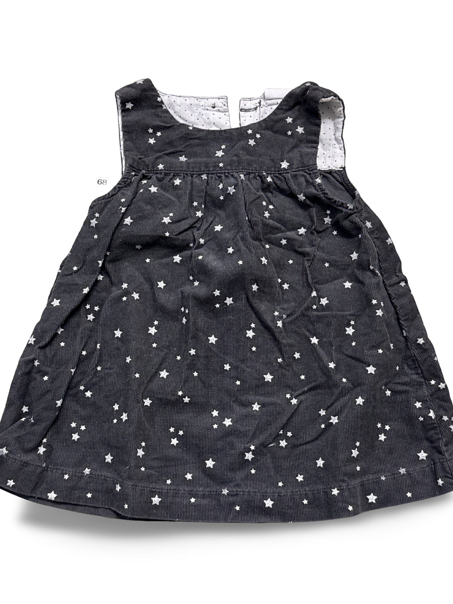 Kleid mit Sternen - Gr. 68