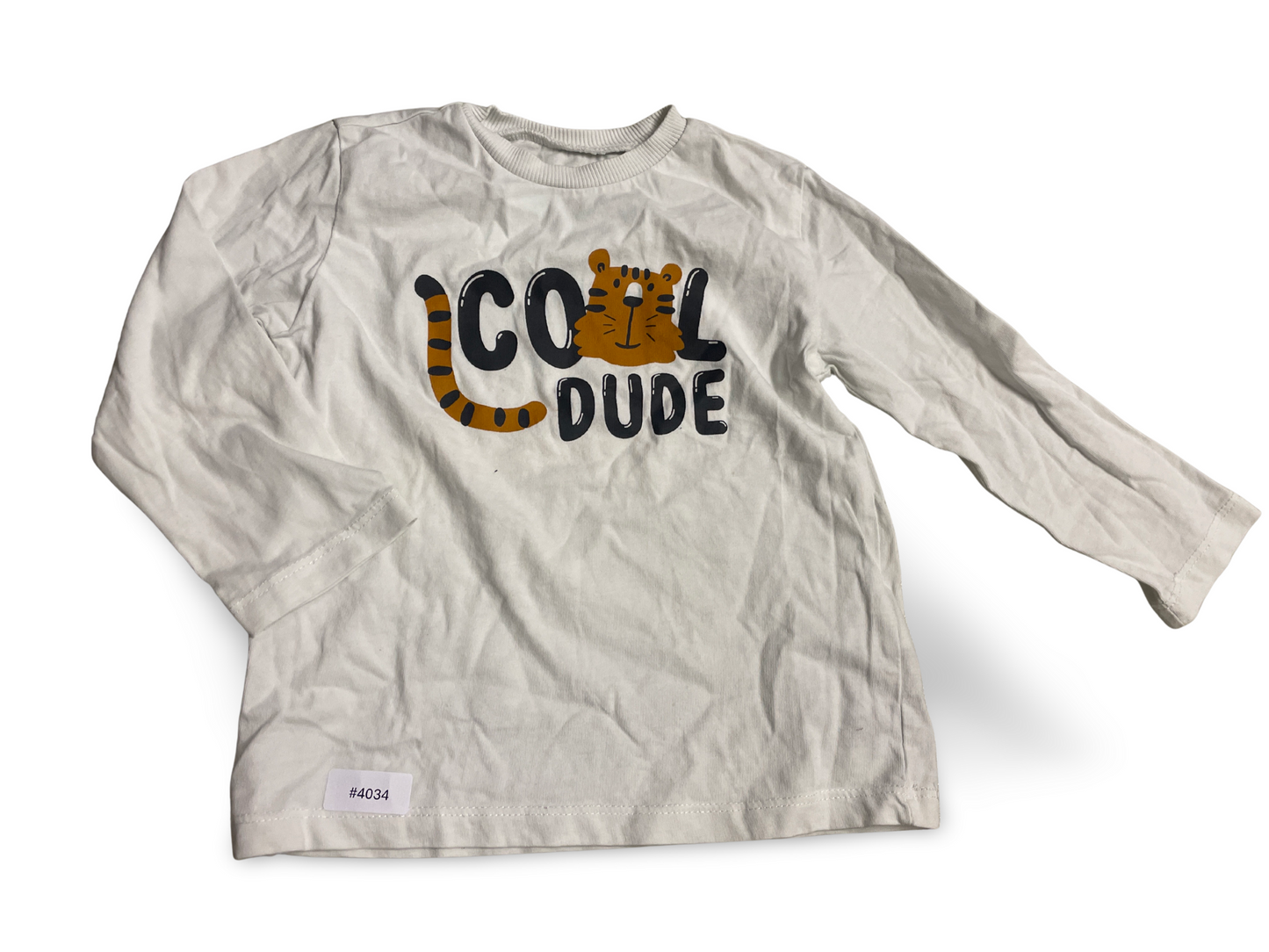 Langarmshirt mit Cool Dude Print - Gr. 92