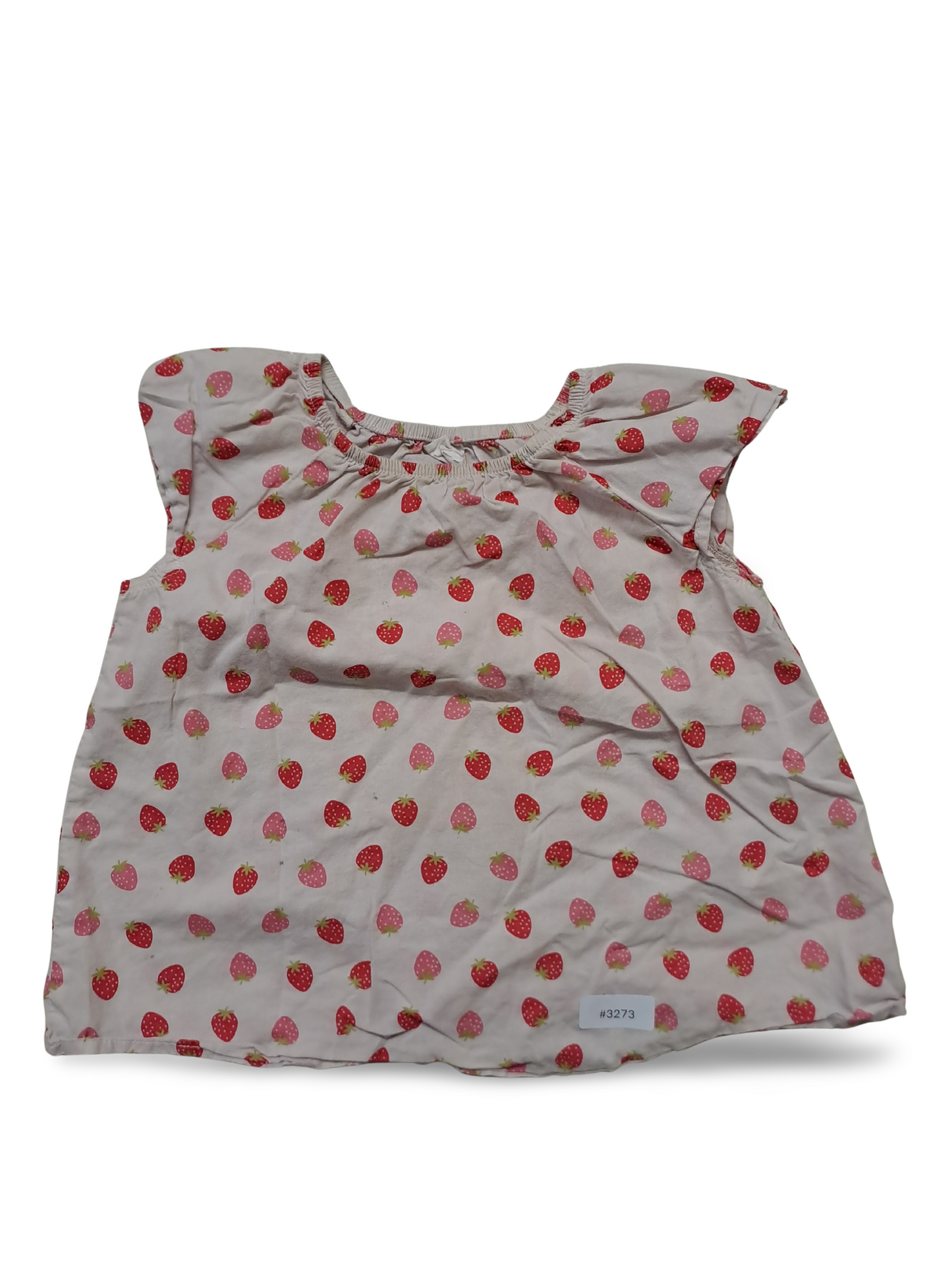 Rosa Erdbeer-Tunika - Gr. 92