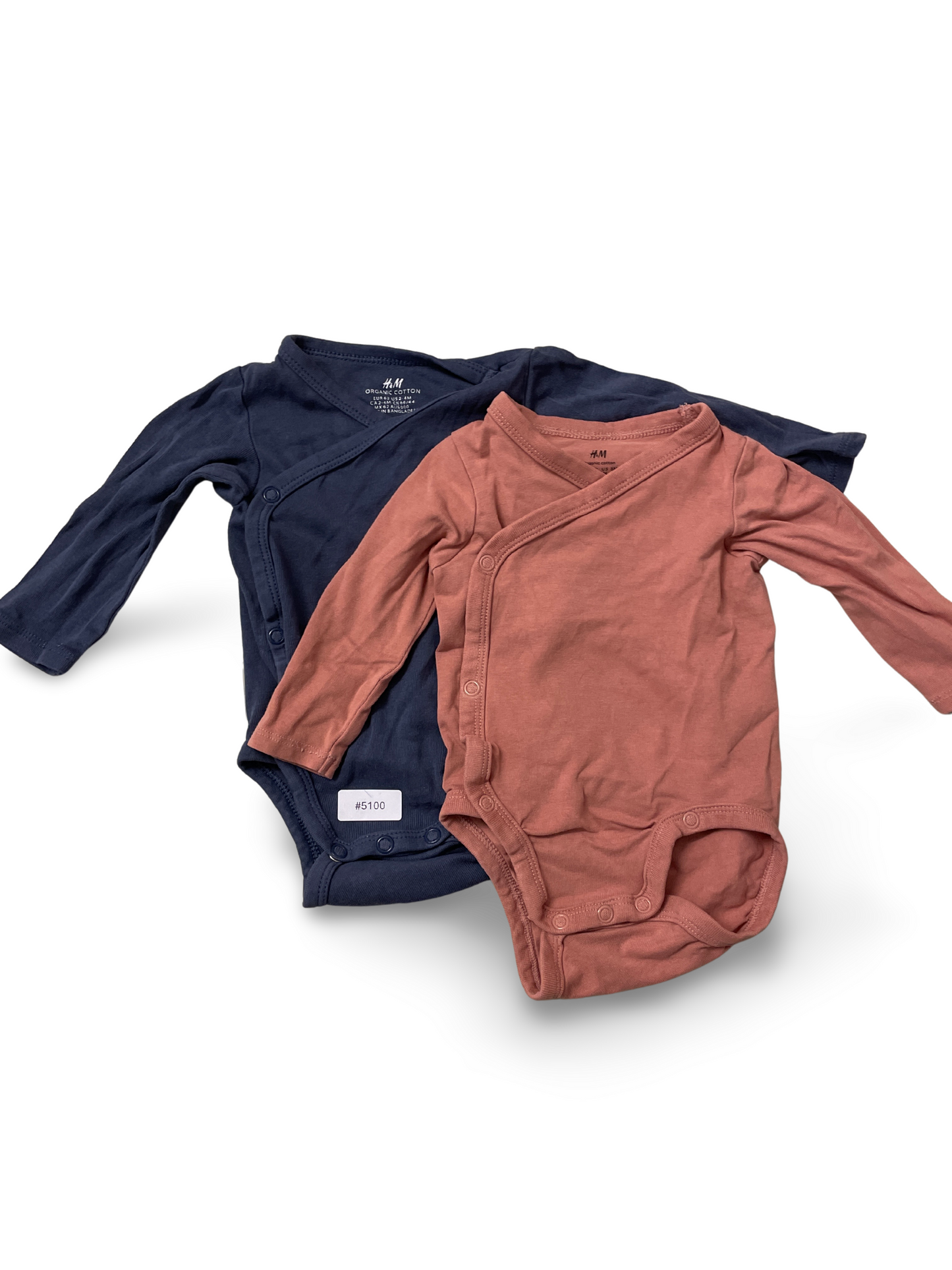 2er Bundle Wickelbody Langarm - Gr. 62