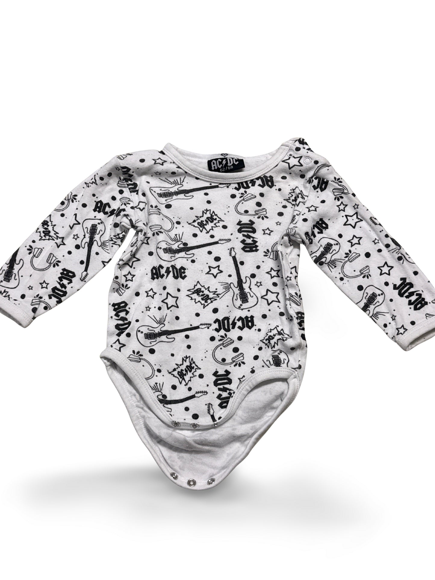 Body mit AC/DC Motiv - Gr. 62