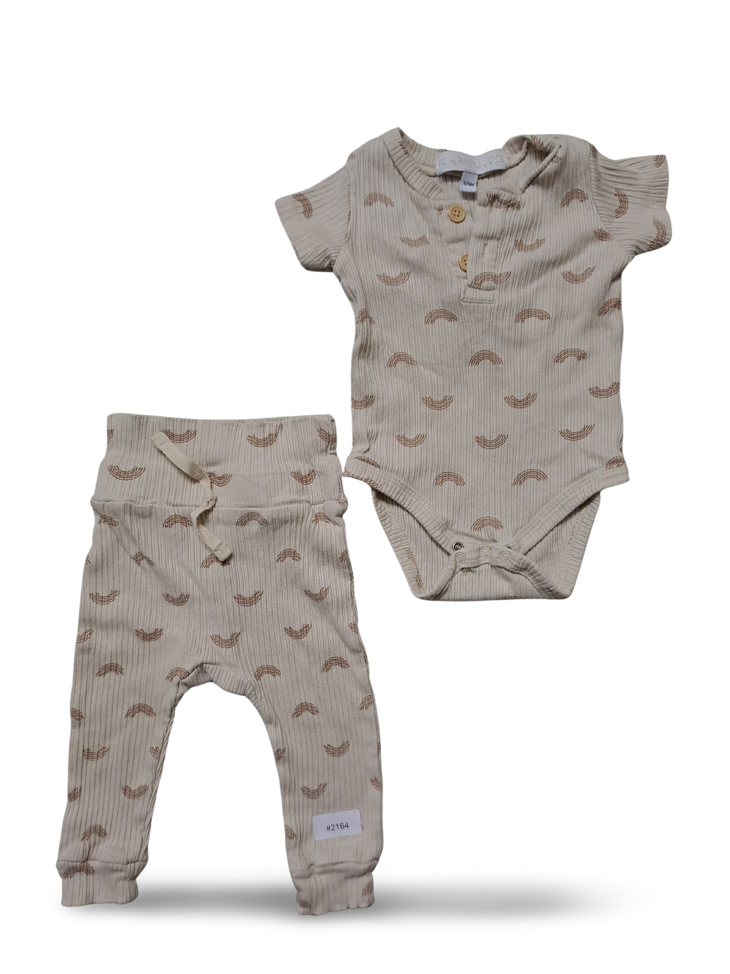 Babybody mit Leggings - Gr. 74