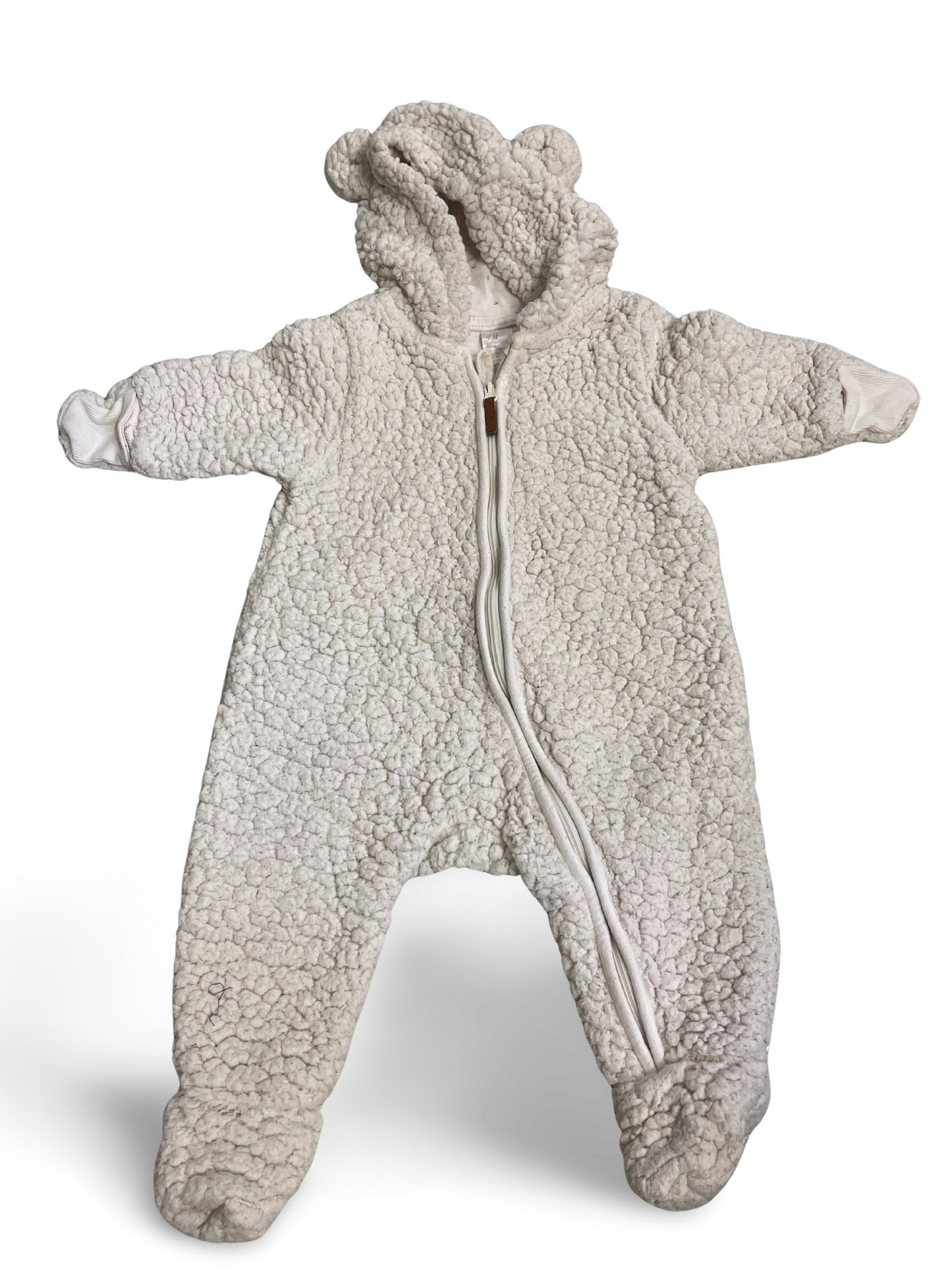 Strampler lang (Plüsch) - Gr. 62