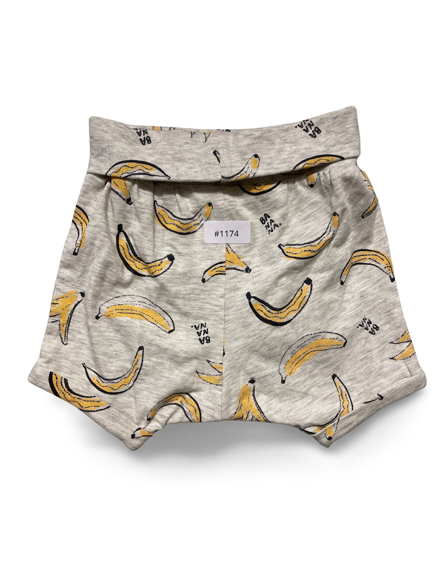 Shorts mit Bananen-Muster - Gr. 74