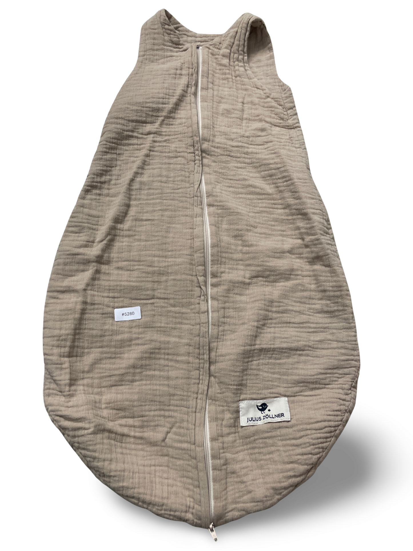 Babyschlafsack Musselin Beige - Gr. 68