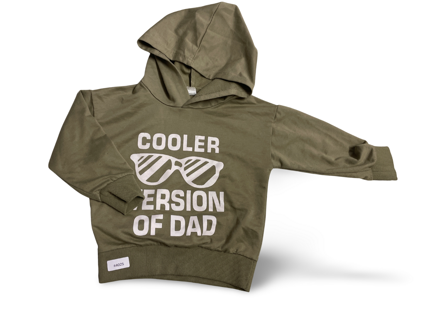 Kapuzenpullover mit Sonnenbrillen-Print - Gr. 98