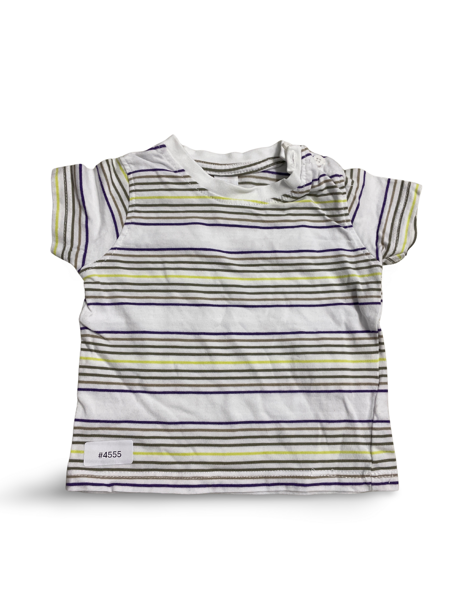 Gestreiftes Kurzarmshirt - Gr. 62