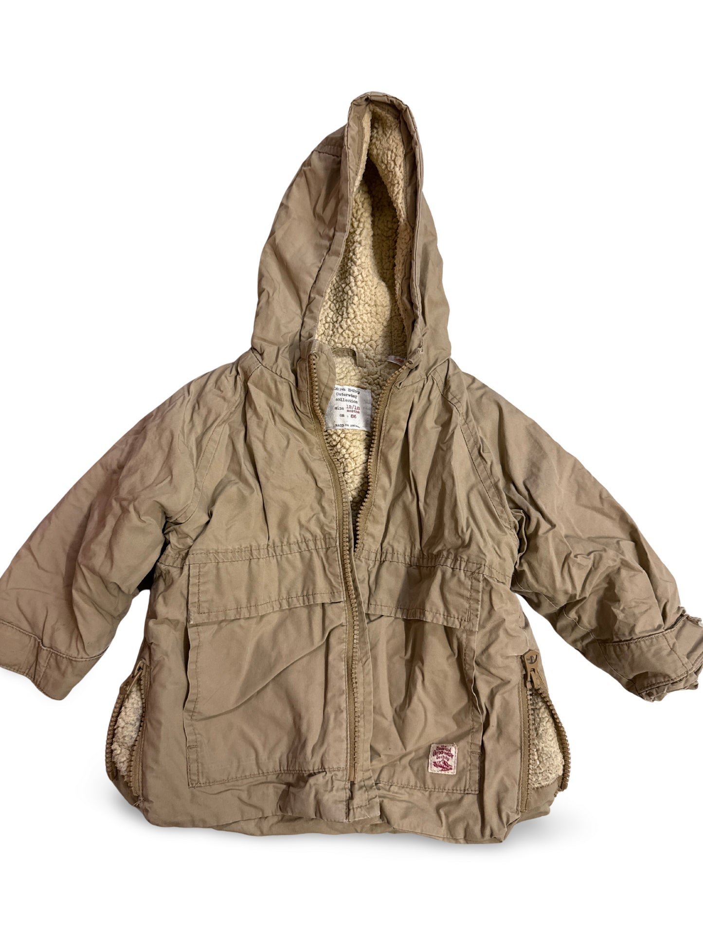 Jacke gefüttert - Gr. 86