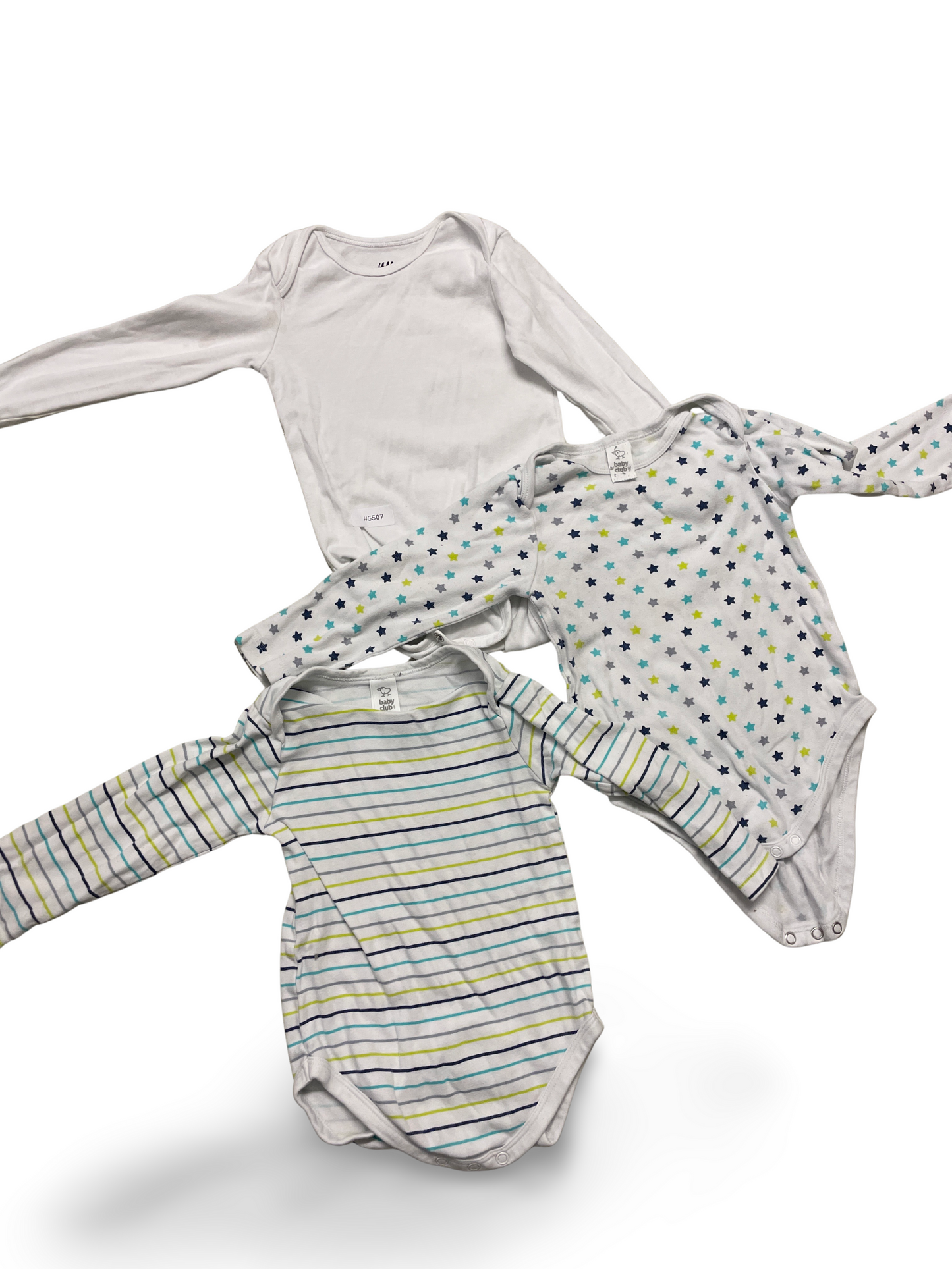 3er Bundle Langarmbodys - Gr. 92