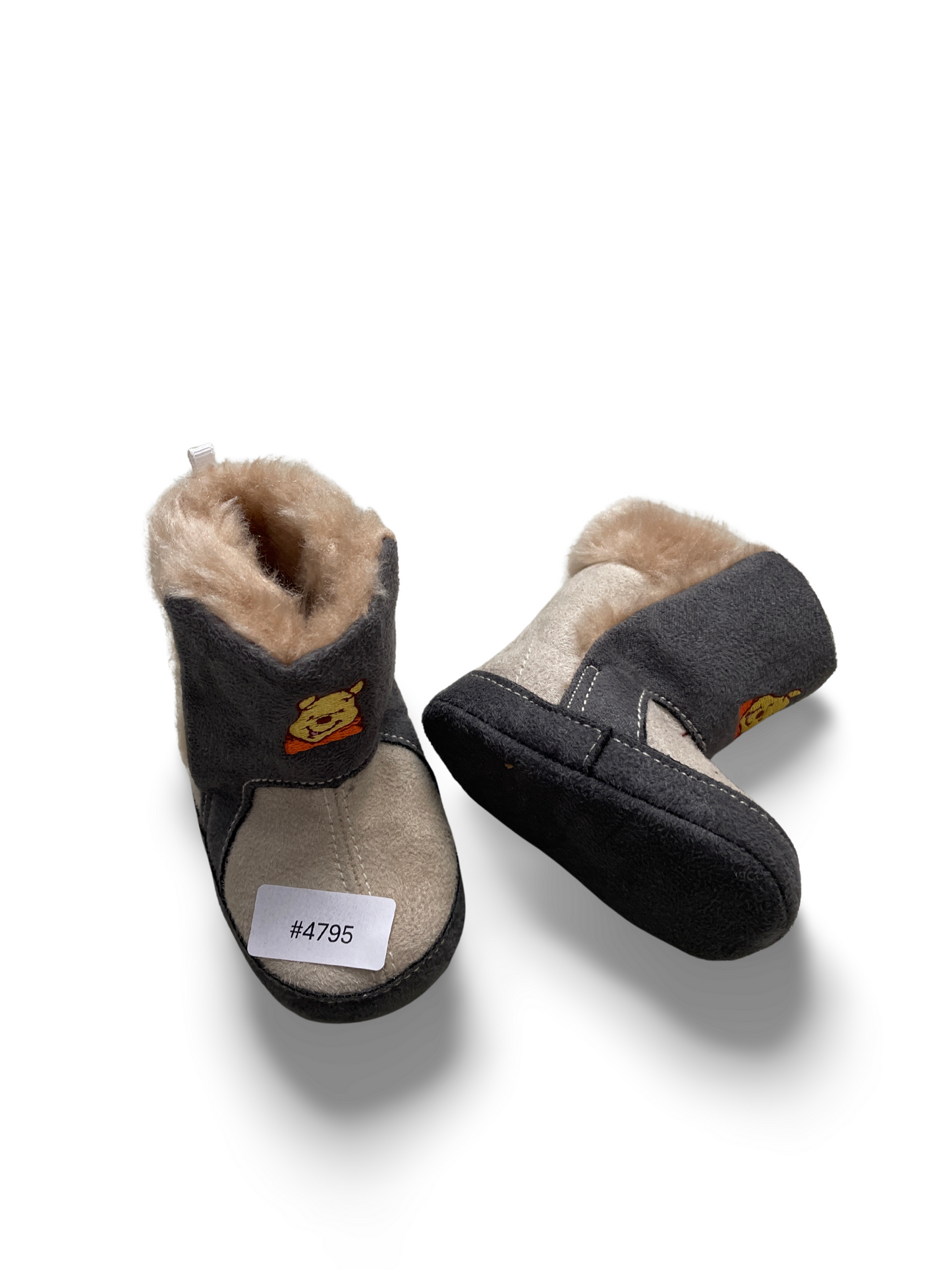 Gefütterte Babyschuhe mit Winnie Puuh - Gr. 18