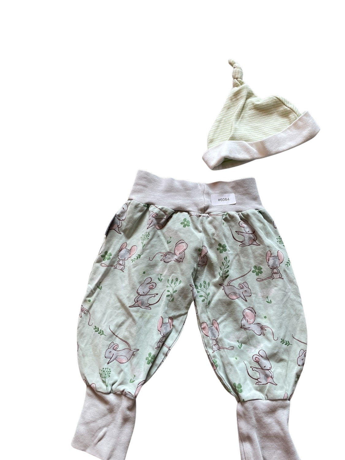 Süsses Set mit Mäuse-Muster - Gr. 62