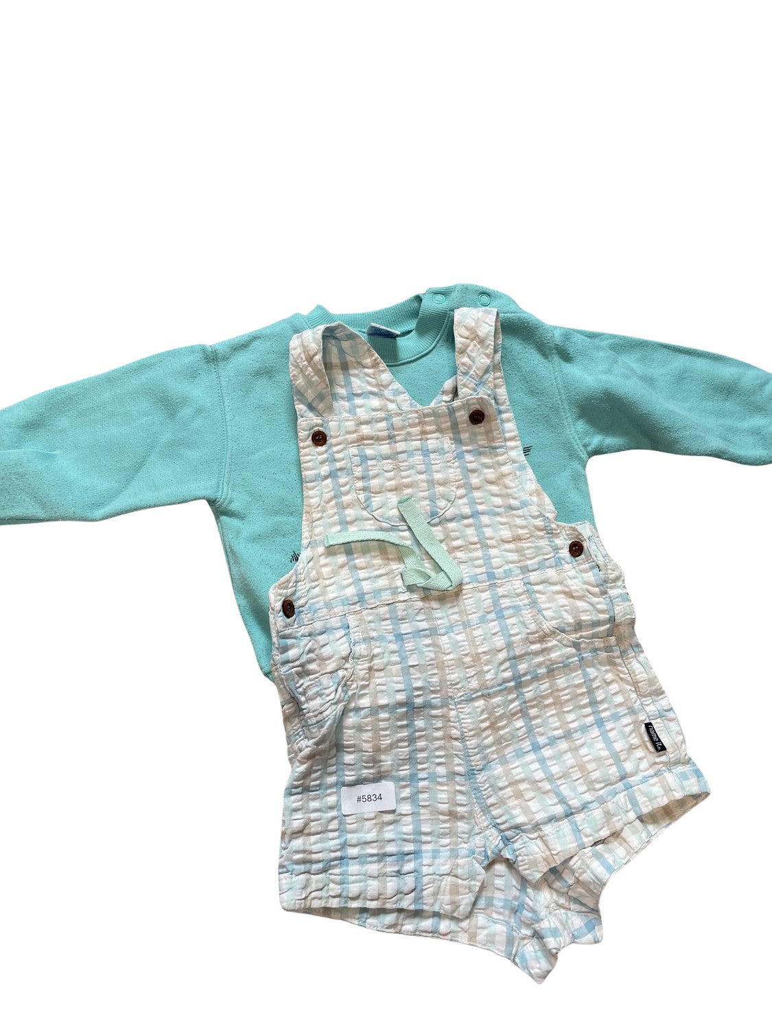 Set aus Pullover und Latzhose - Gr. 74
