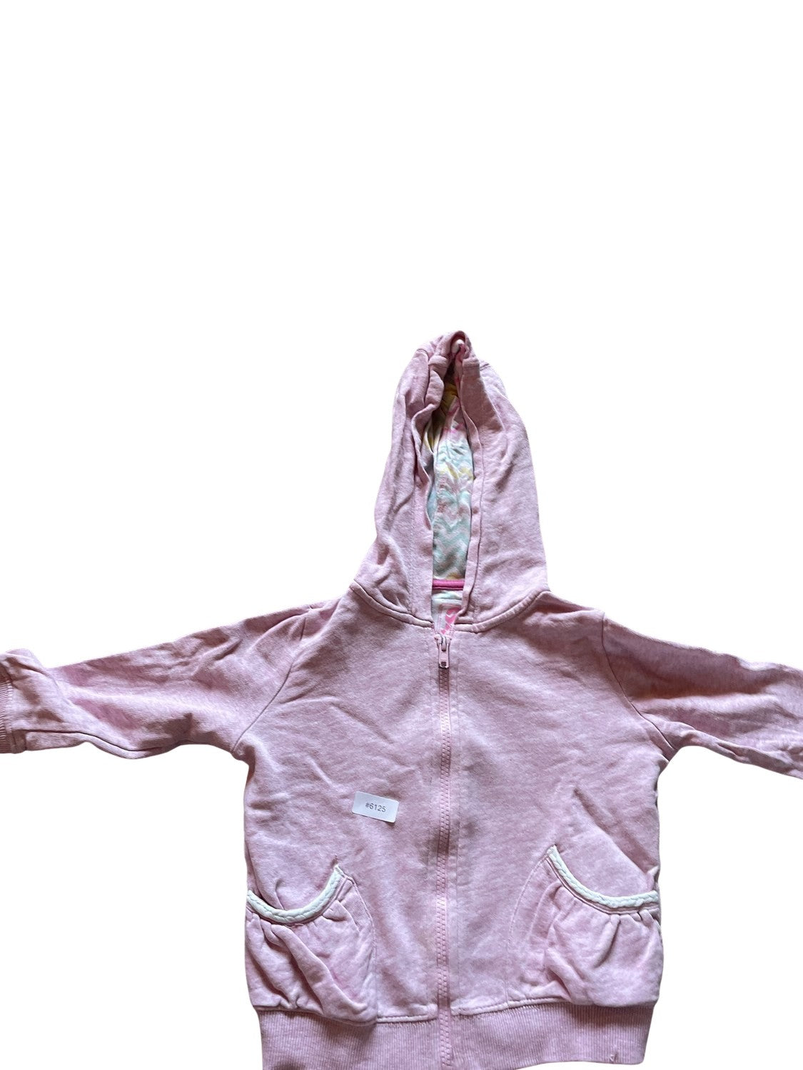 Rosa Kapuzenjacke - Gr. 104