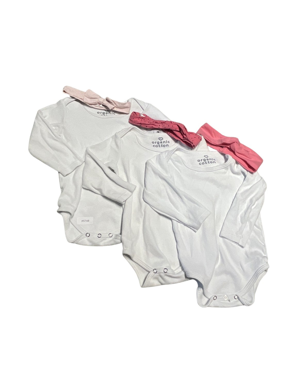 3er Bundle Body aus Bio-Baumwolle - Gr. 80