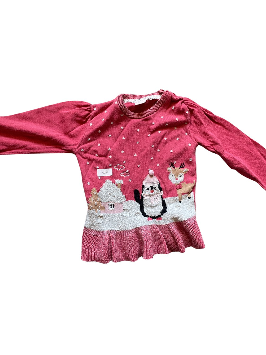 Pullover mit Wintermotiv - Gr. 92