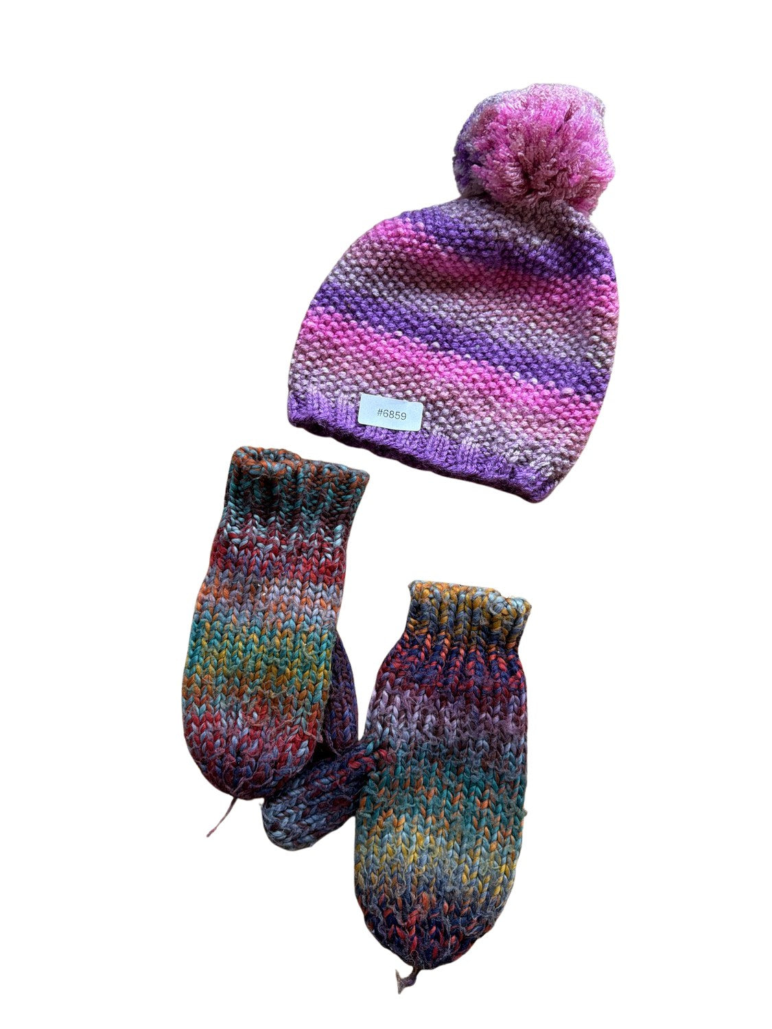 Set aus Mütze und Handschuhen