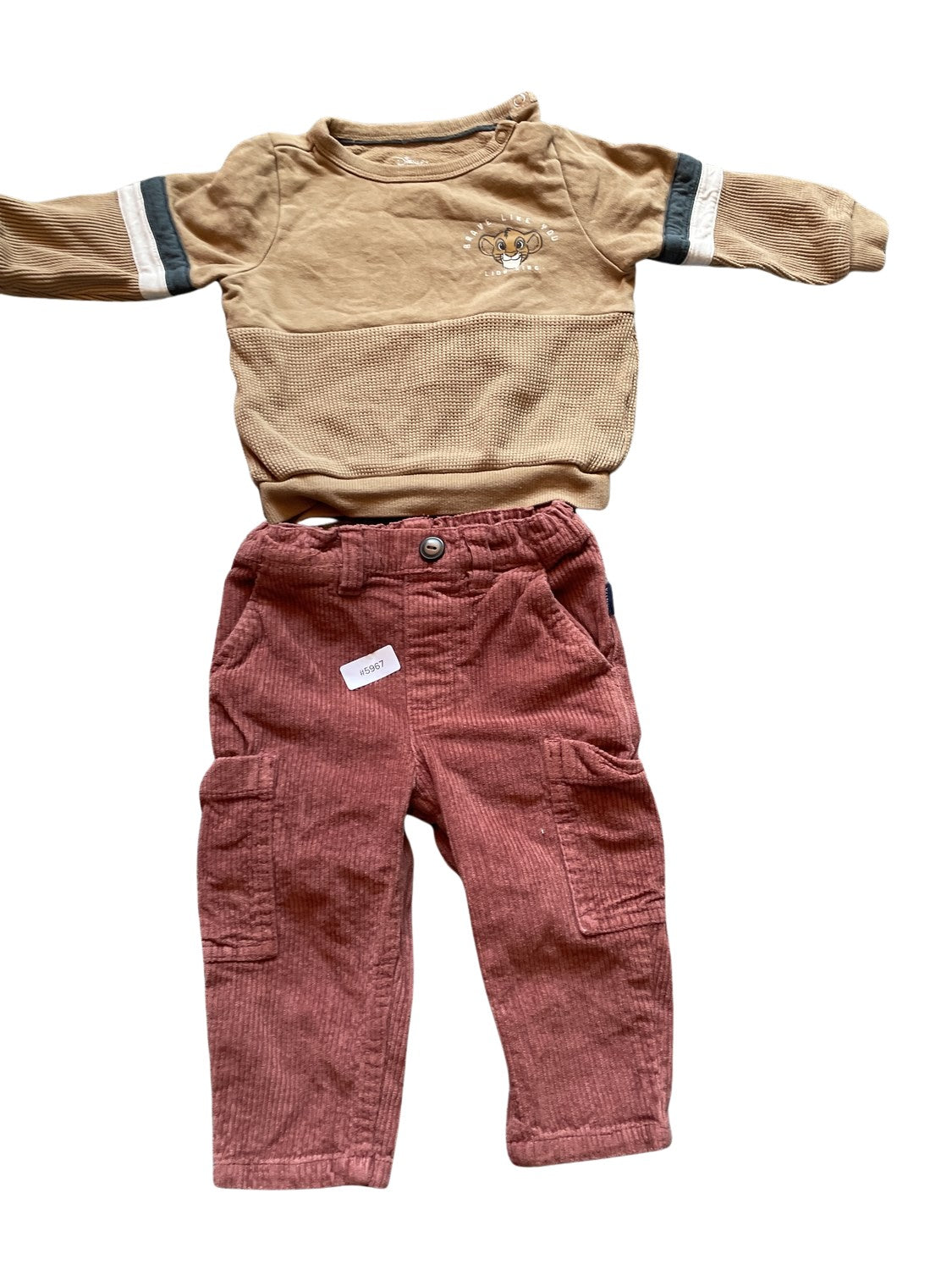 Pullover und Hose Set - Gr. 74
