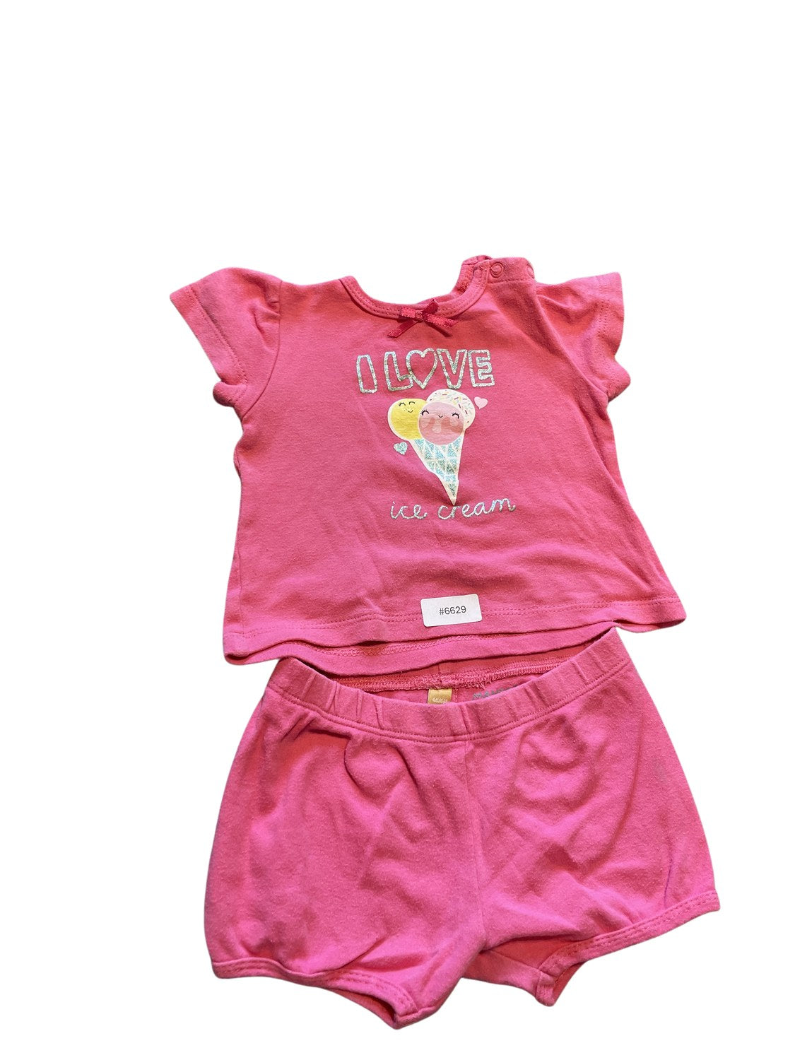 Süsses T-Shirt und Shorts Set - Gr. 68