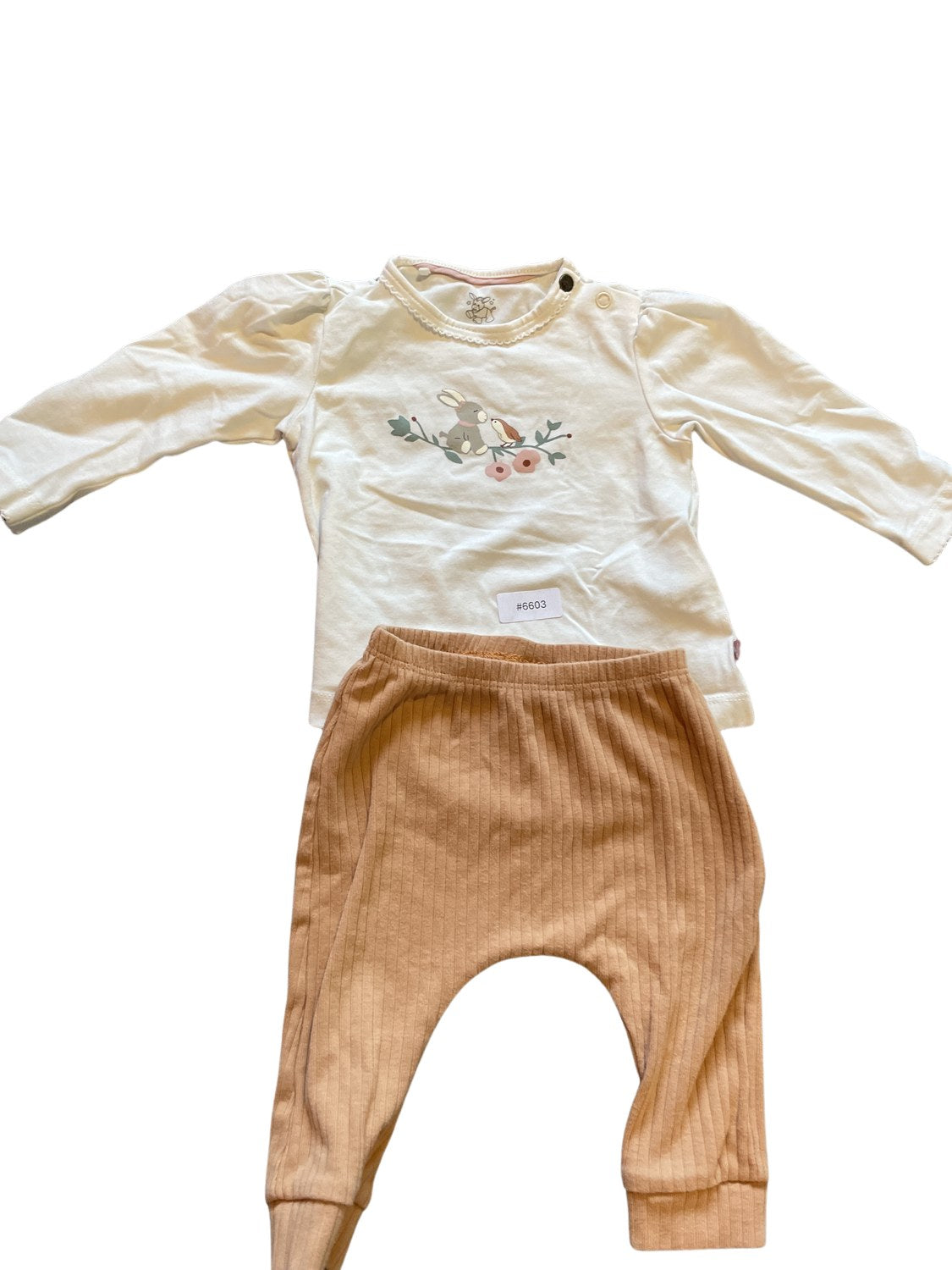 Süsses Langarmshirt mit Motiv - Gr. 68