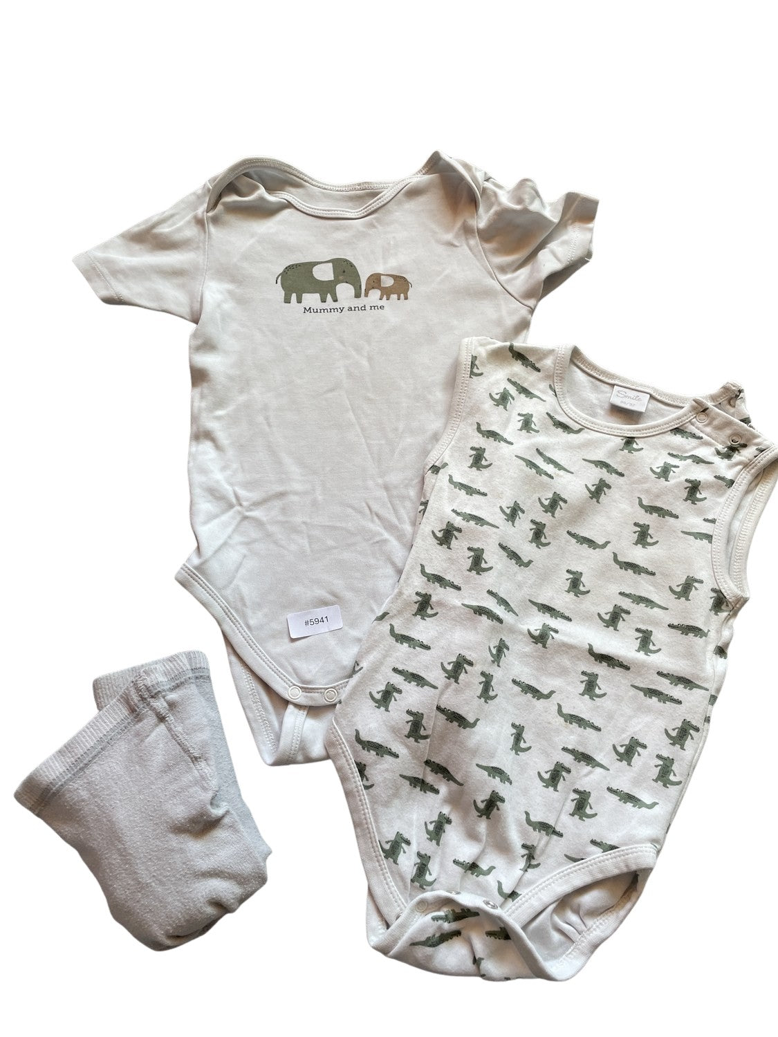 3er Set Body und Leggings - Gr. 80