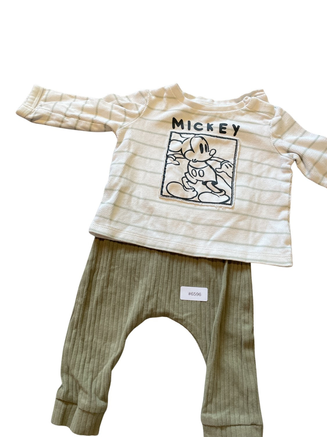 Set mit Mickey Pullover und Hose - Gr. 68