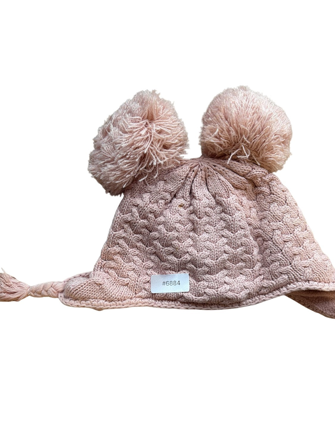Mütze mit Pompons - Gr. 74