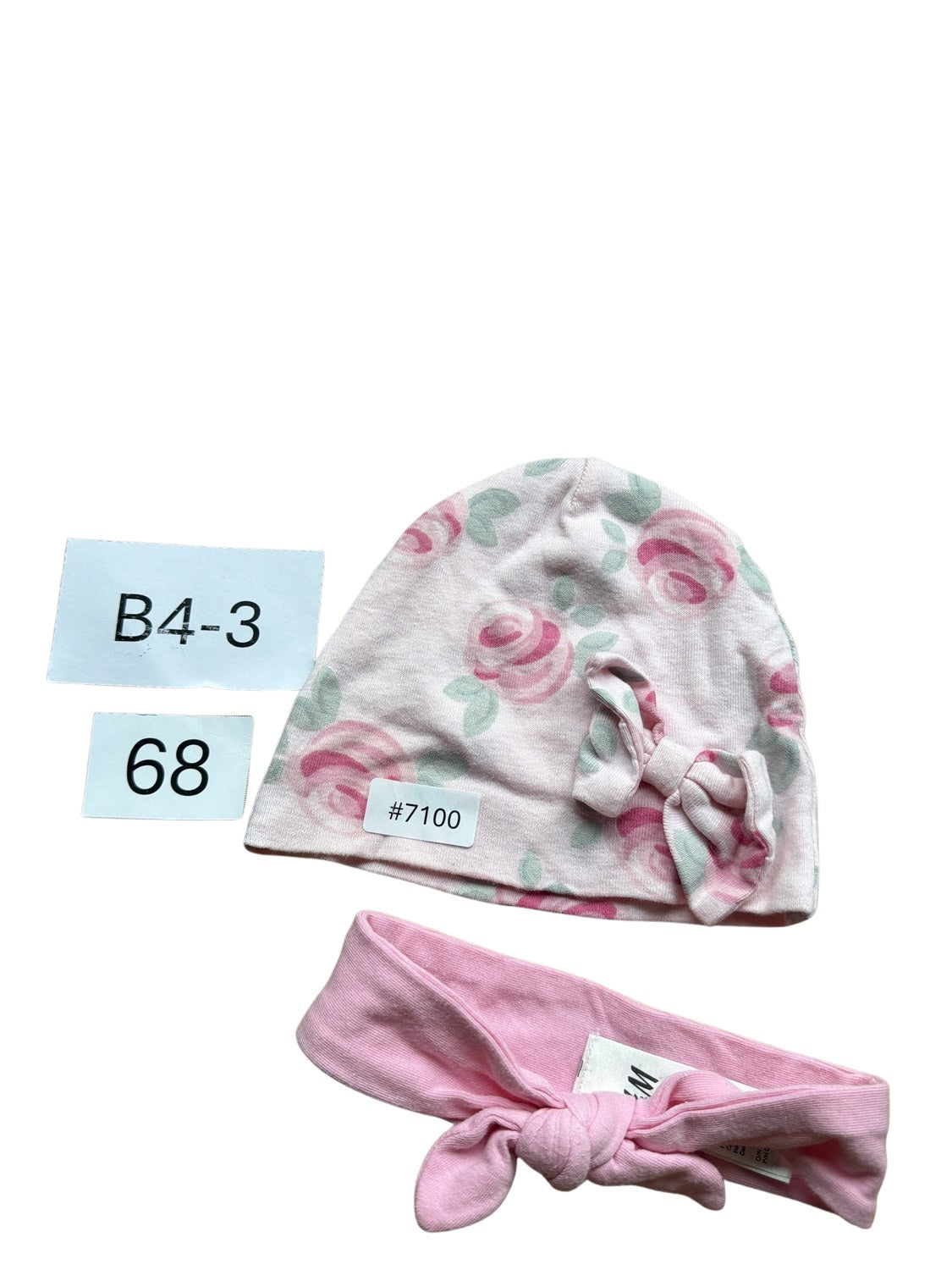 2er Bundle Mütze und Stirnband - Gr. 68