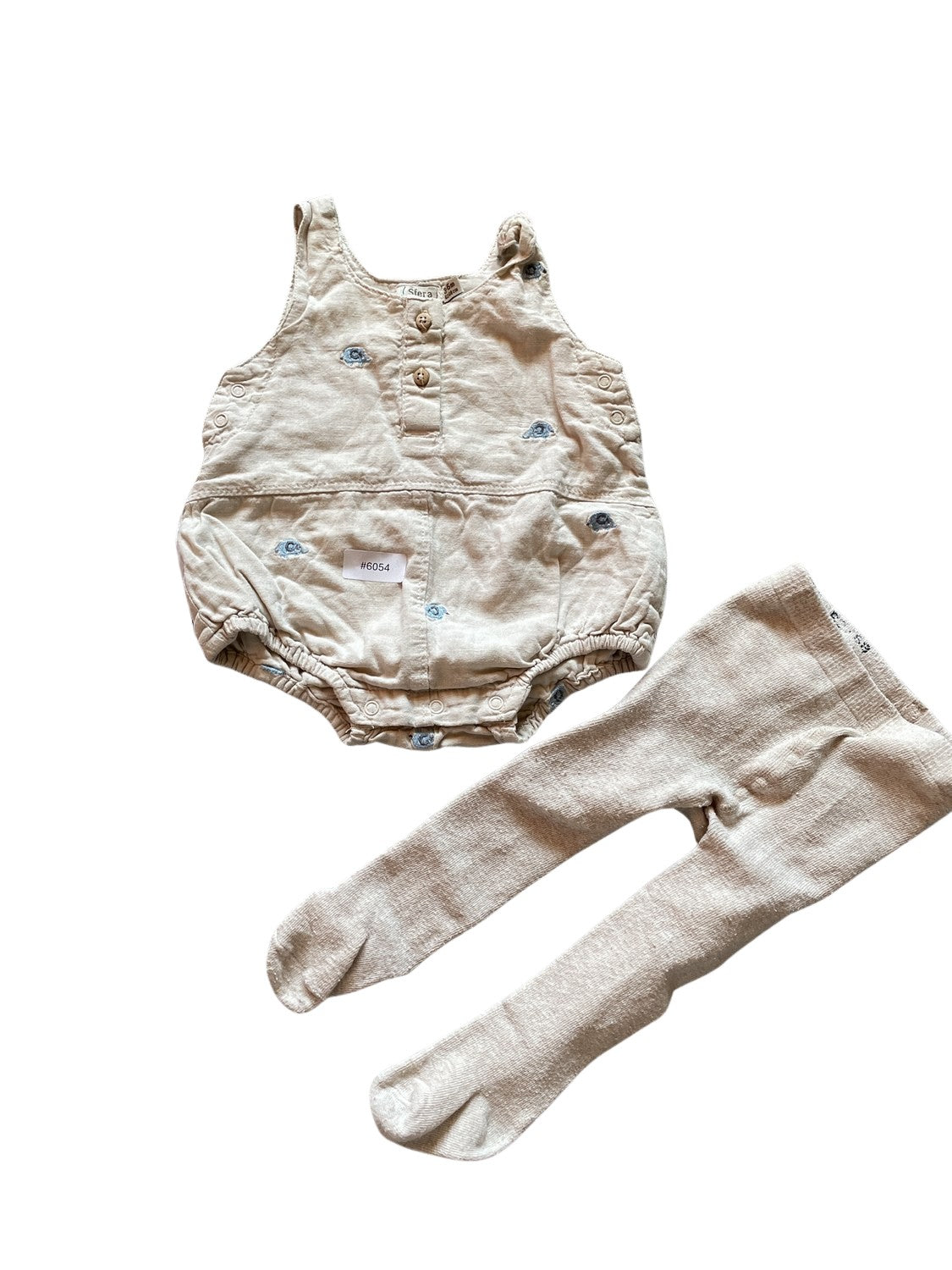 Set Strampler und Strumpfhose - Gr. 62