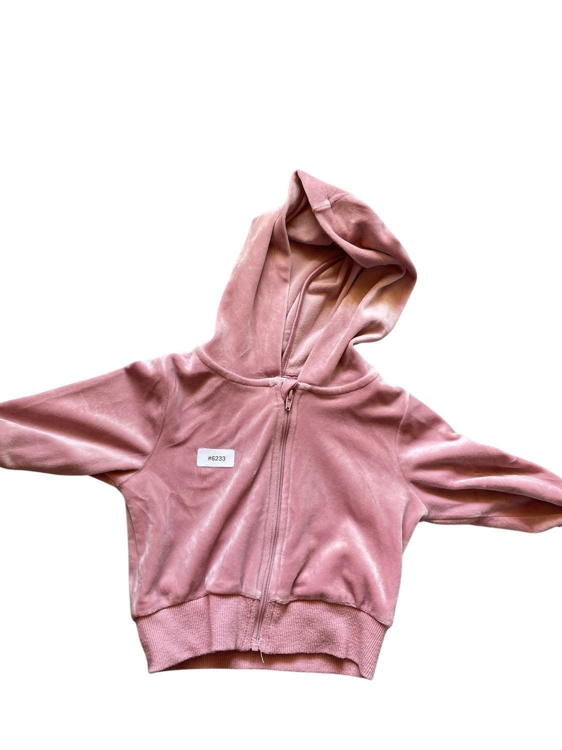 Rosa Kapuzenjacke - Gr. 92