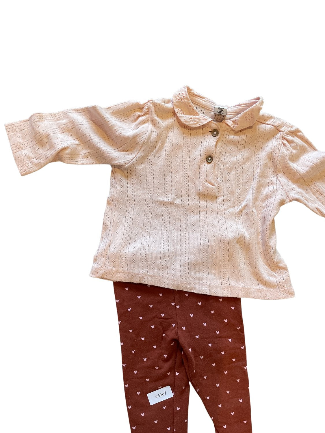 Set Bluse und Leggings - Gr. 74
