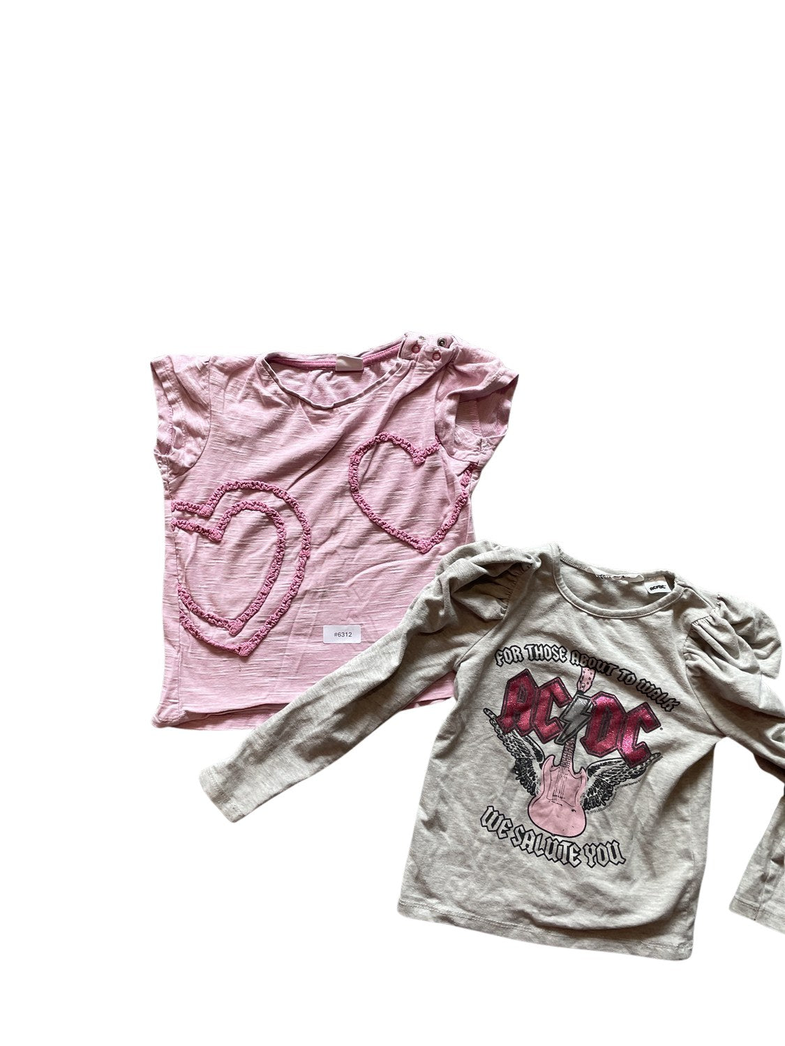 2er Set Langarm- und Kurzarmshirt - Gr. 98