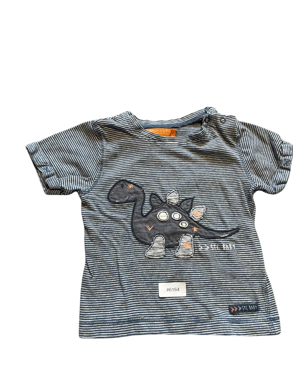 T-Shirt mit Dinosaurier - Gr. 74