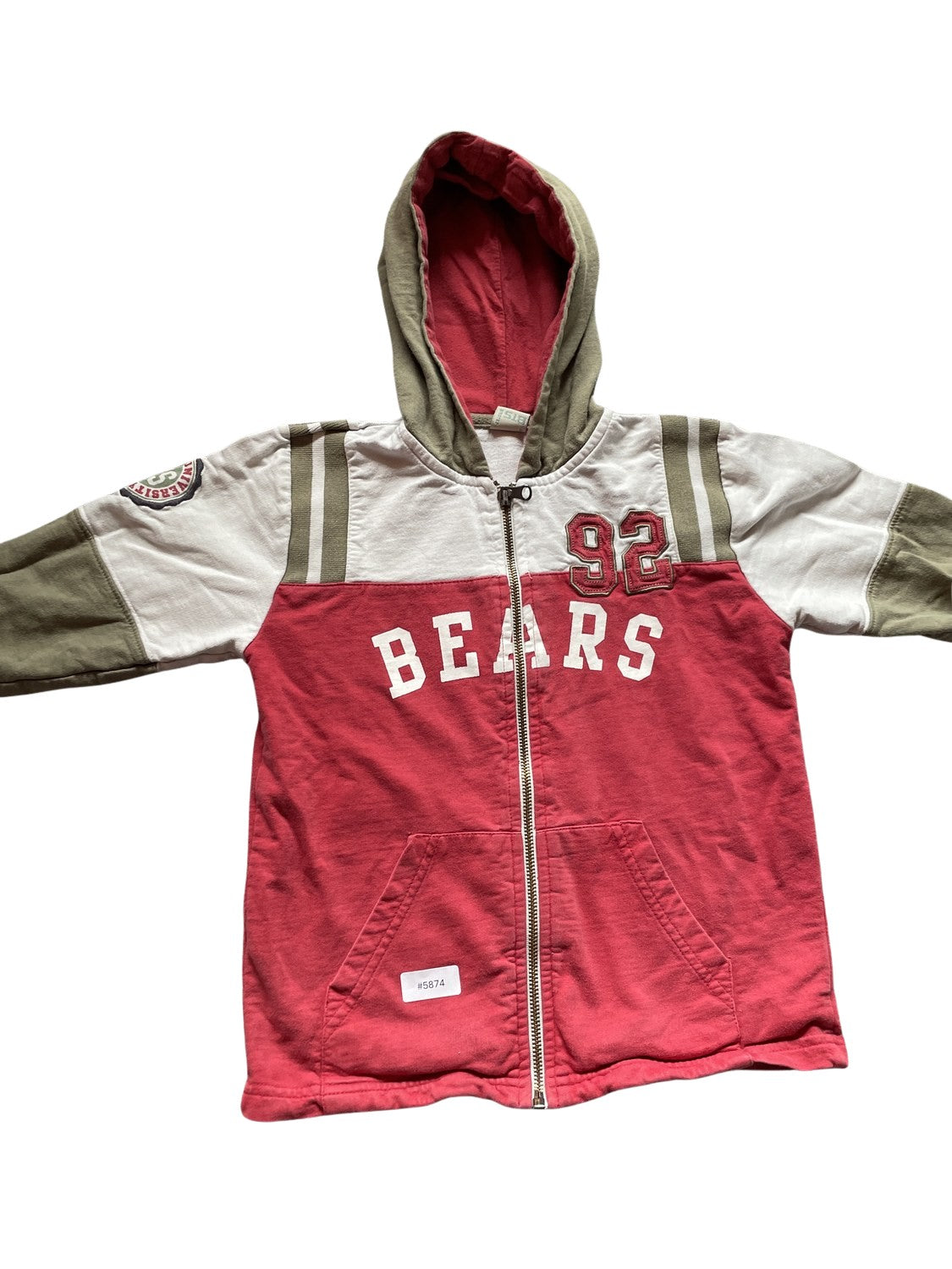 Langarm Jacke Bären - Gr. 98